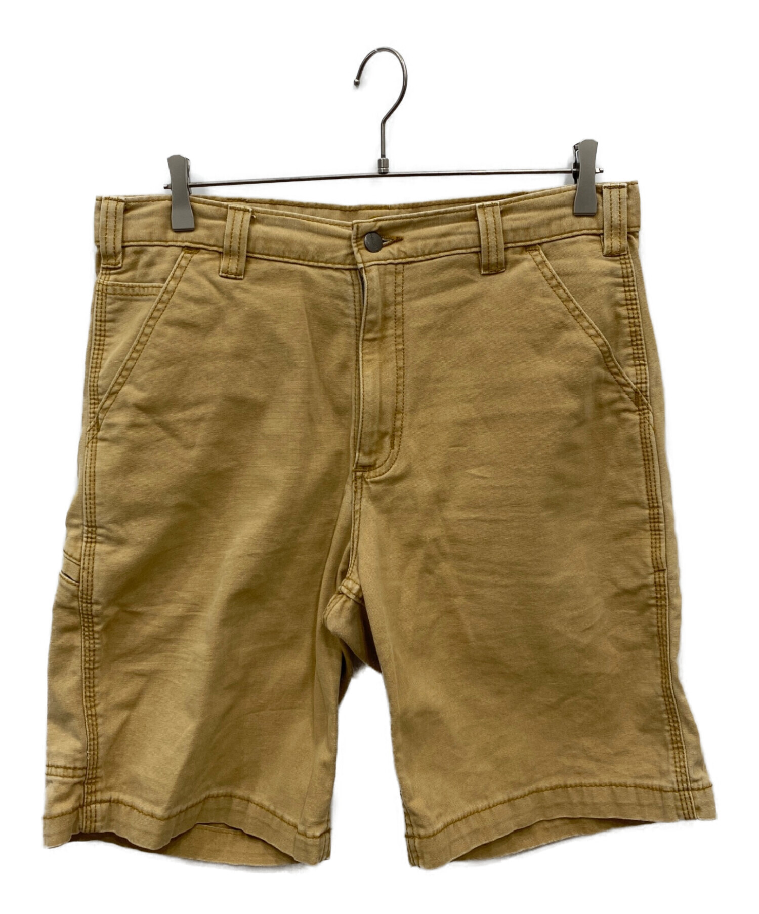 中古・古着通販】CarHartt (カーハート) ハーフパンツ ベージュ サイズ