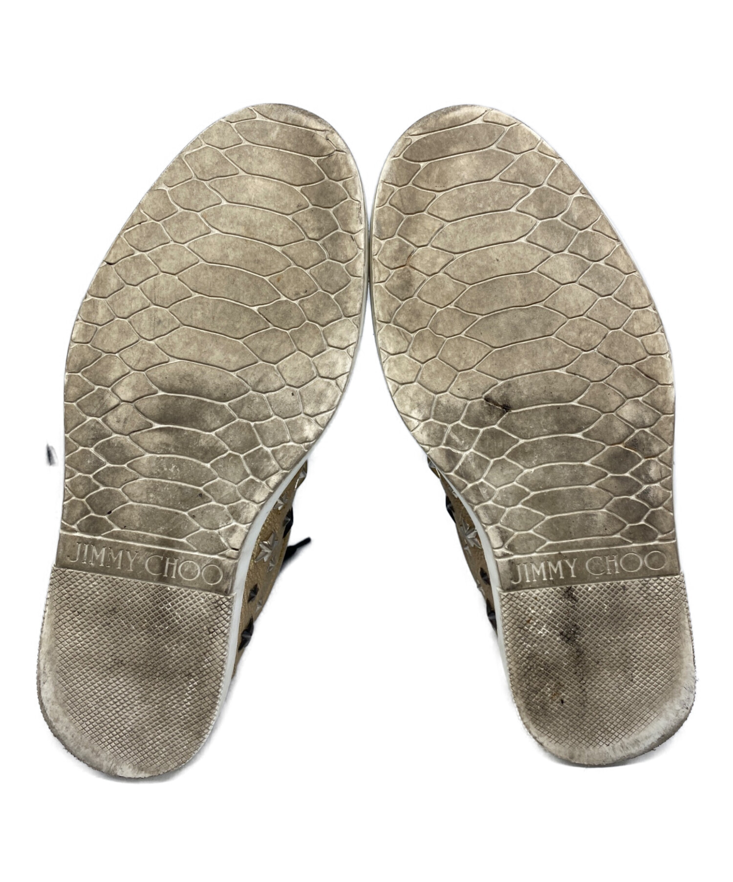 中古・古着通販】JIMMY CHOO (ジミーチュウ) CASH スタッズスニーカー