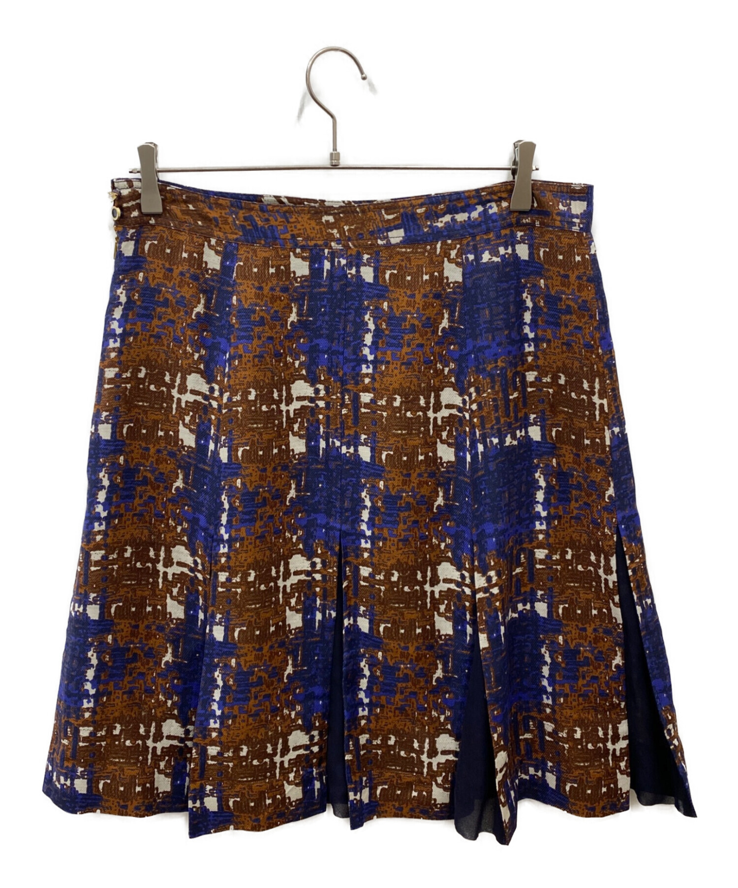 中古・古着通販】TORY BURCH (トリーバーチ) 総柄スカート ブラウン 