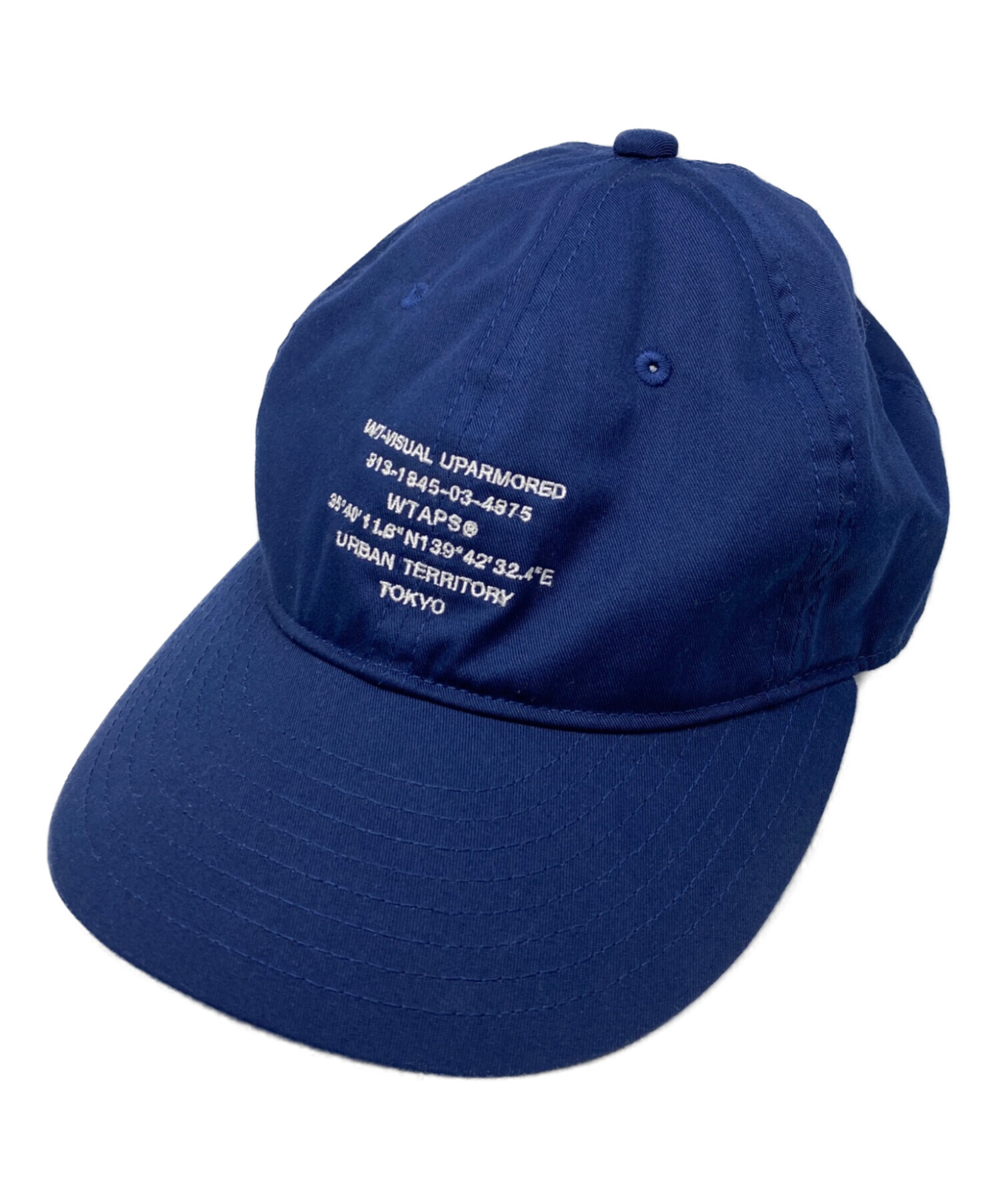 中古・古着通販】WTAPS (ダブルタップス) キャップ ネイビー サイズ:00