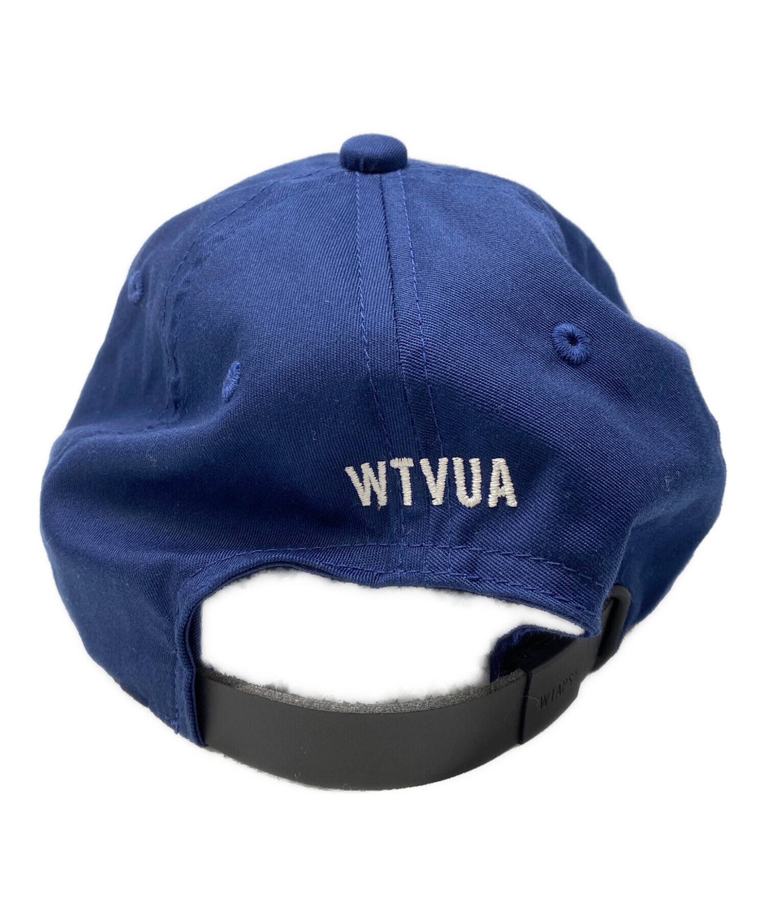 WTAPS ネイビーキャップ 中古・古着通販】WTAPS (ダブルタップス) キャップ ネイビー サイズ:00
