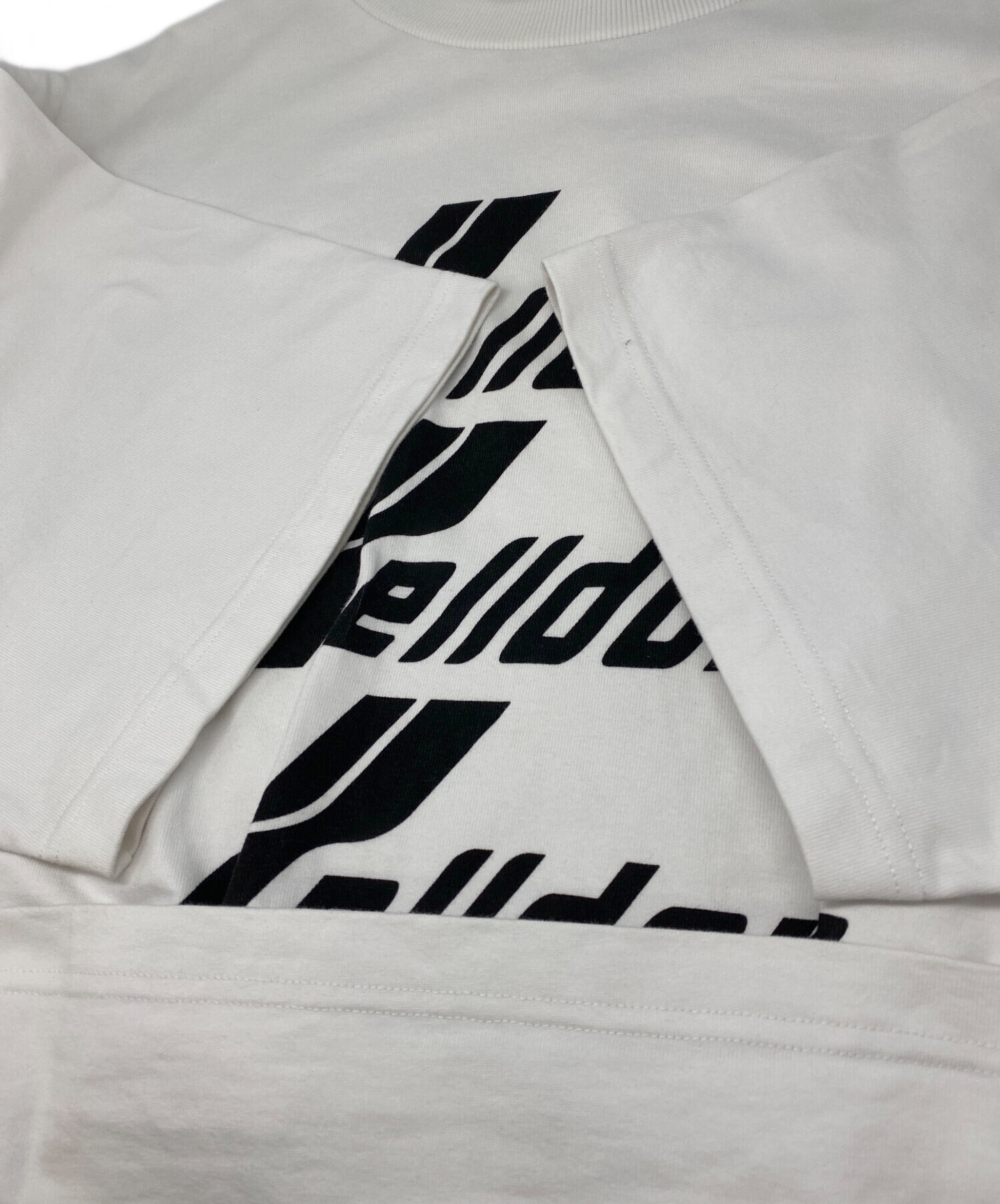 中古・古着通販】WE11DONE (ウェルダン) プリントTシャツ ホワイト