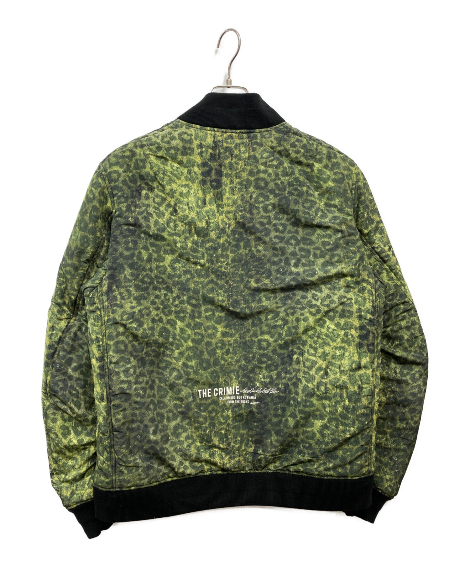 中古・古着通販】THE CRIMIE (ザ クライミー) REVERSIBLE MA1 JACKET