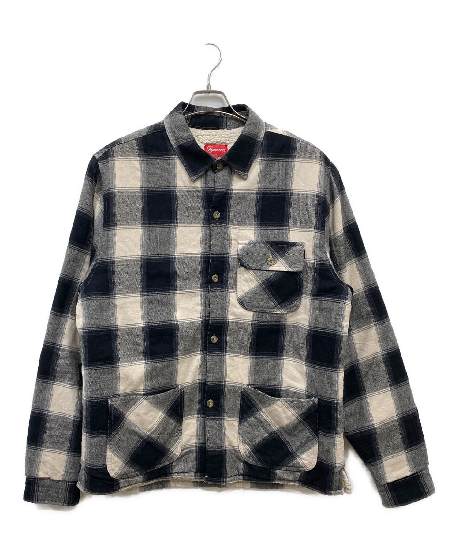 中古・古着通販】Supreme (シュプリーム) 17AW Buffalo Plaid Sherpa