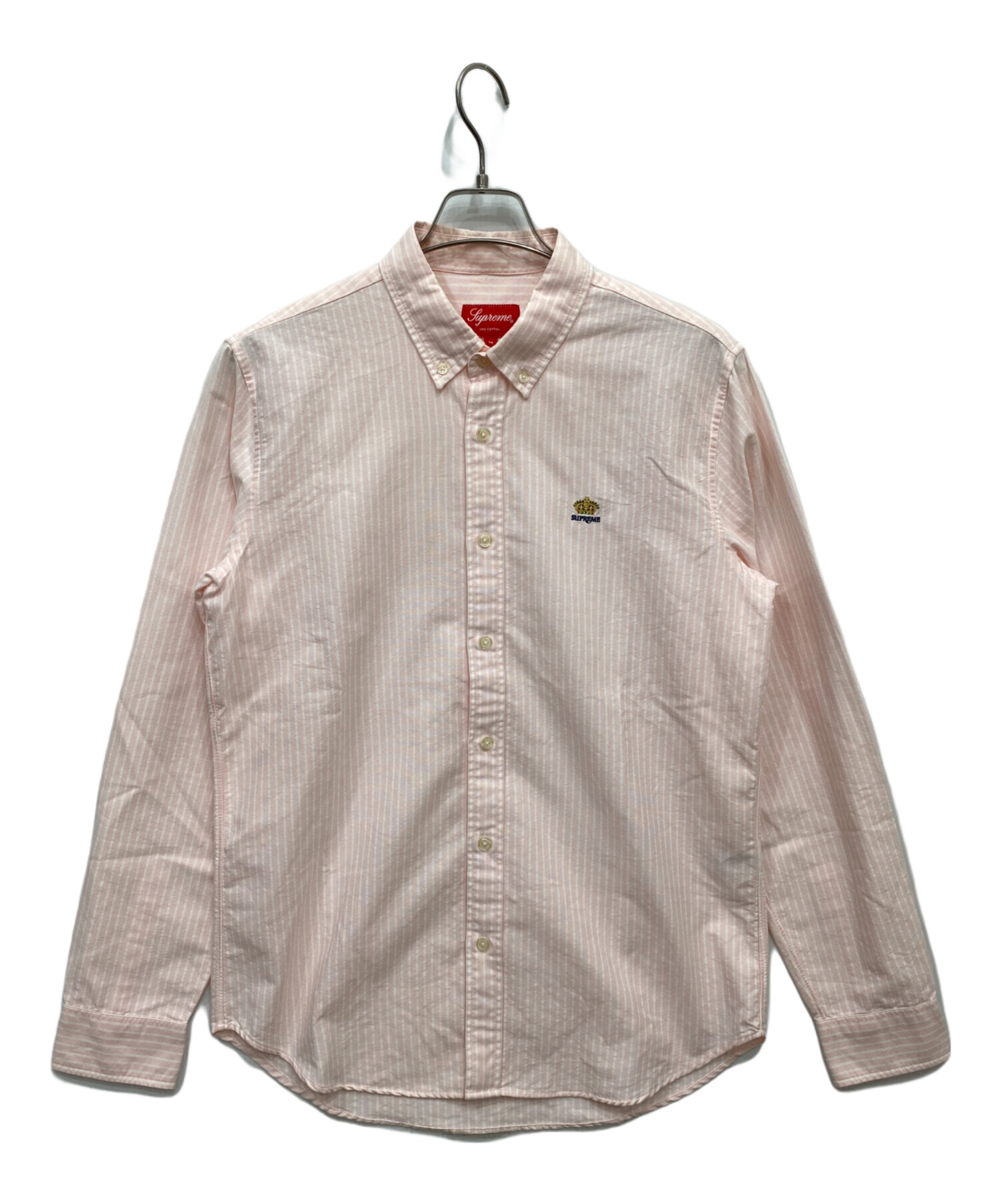 中古・古着通販】Supreme (シュプリーム) OX SHIRT CROWN ピンク