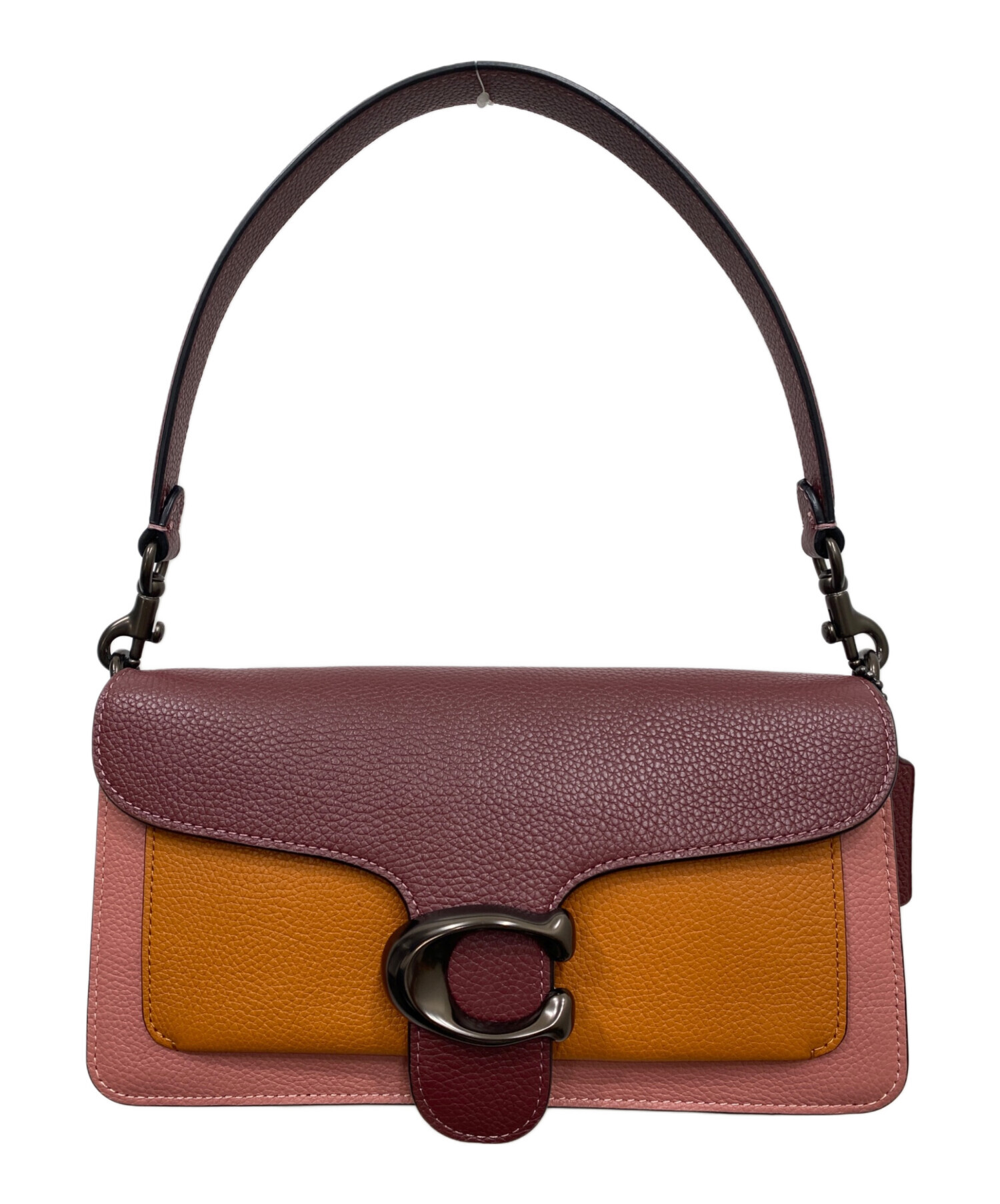 中古・古着通販】COACH (コーチ) ダビー ショルダーバッグ ピンク