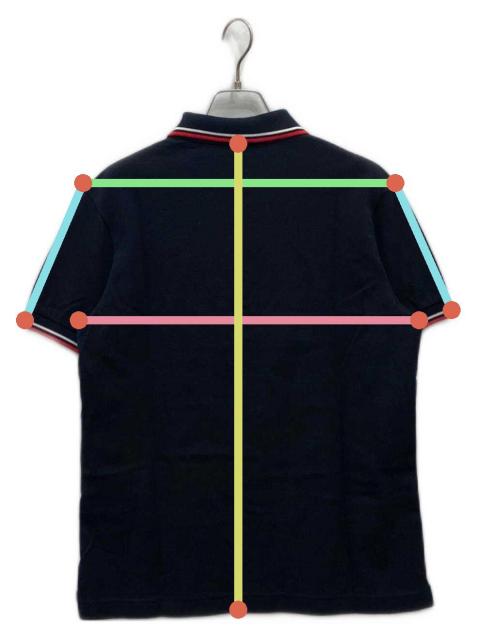 中古・古着通販】PRADA (プラダ) ラバーロゴポロシャツ ブラック