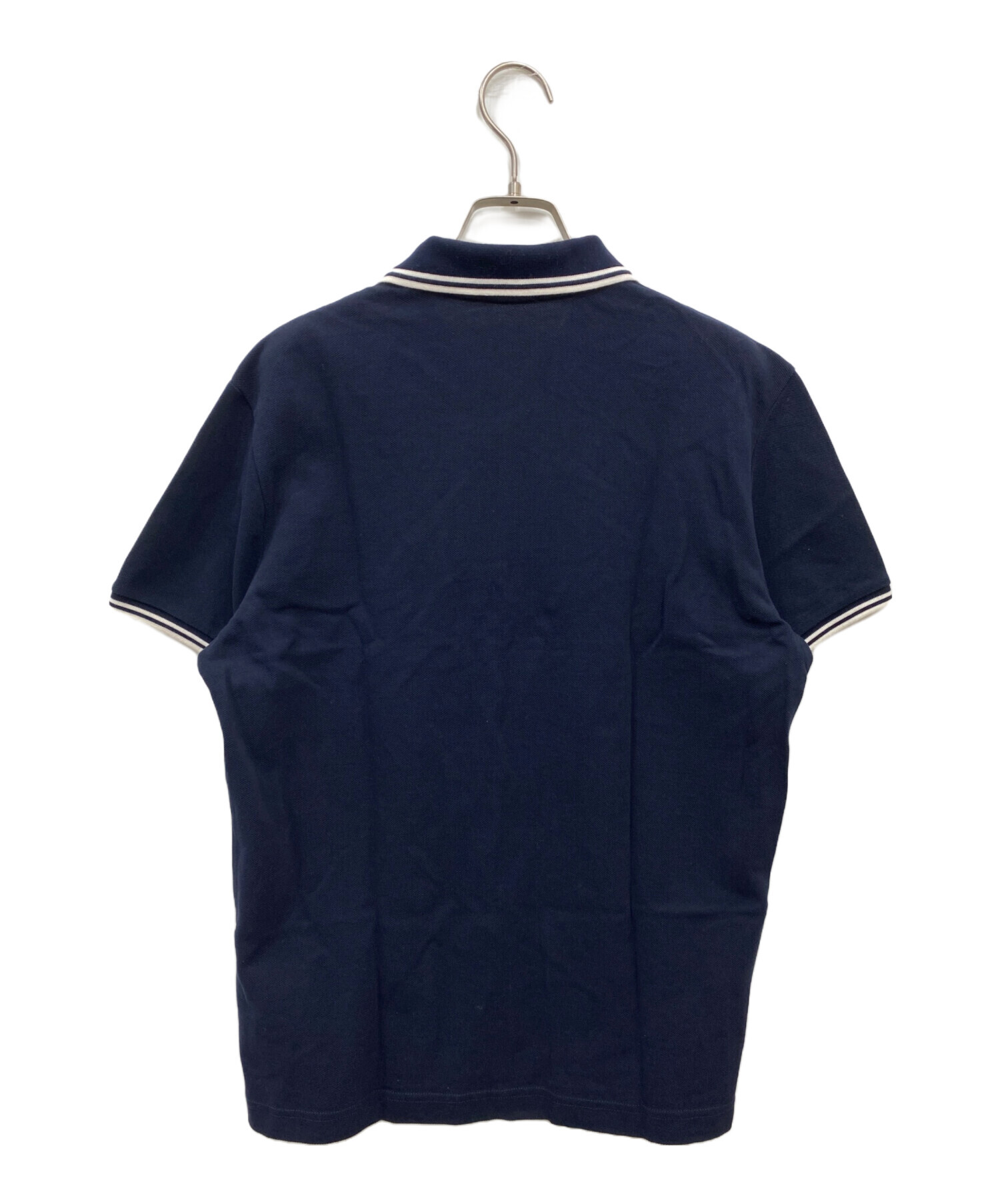 MONCLER / ポロシャツ（ネイビー）［M］ 中古・古着通販】MONCLER (モンクレール) ロゴパッチポロシャツ