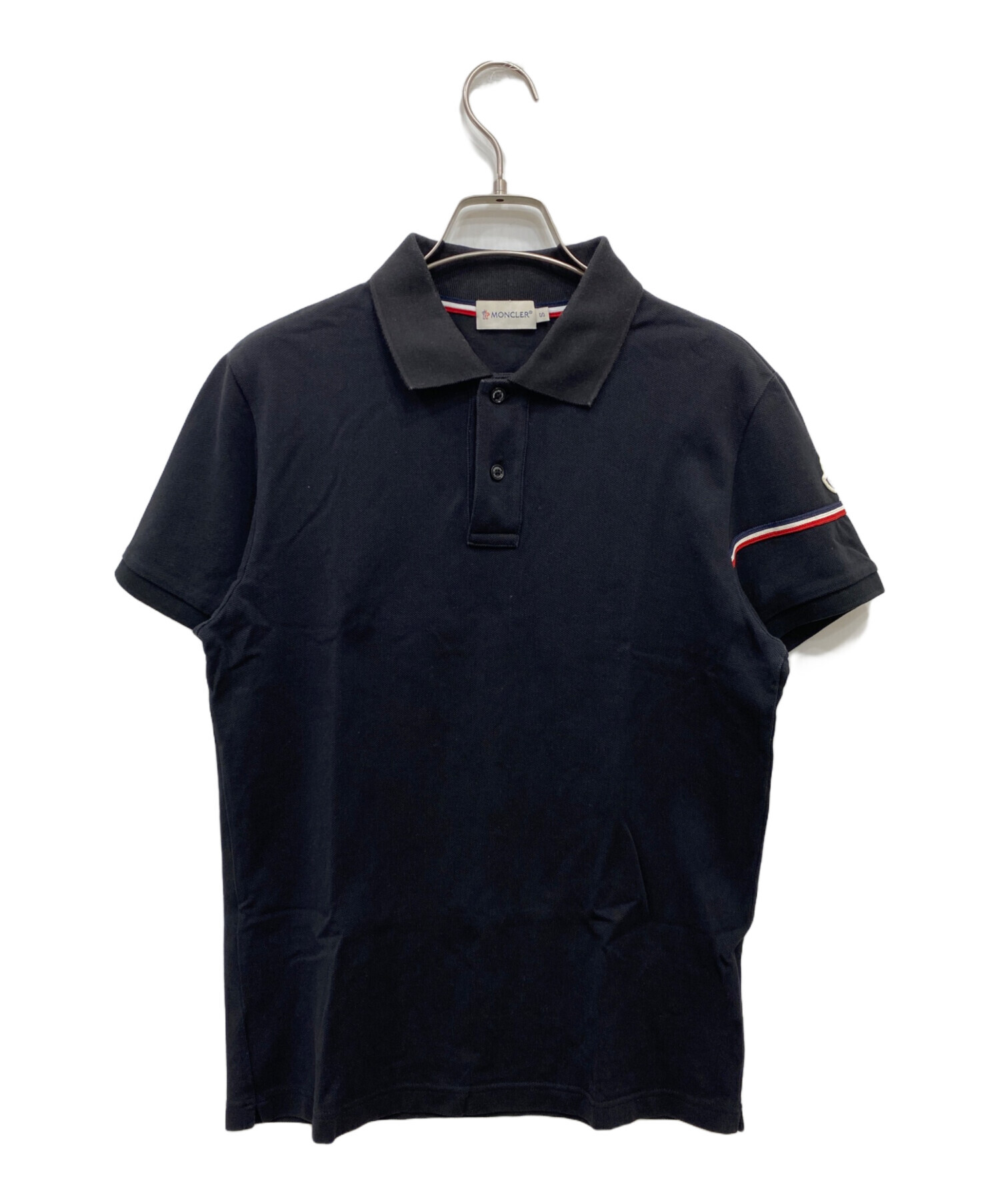 中古・古着通販】MONCLER (モンクレール) ロゴパッチポロシャツ