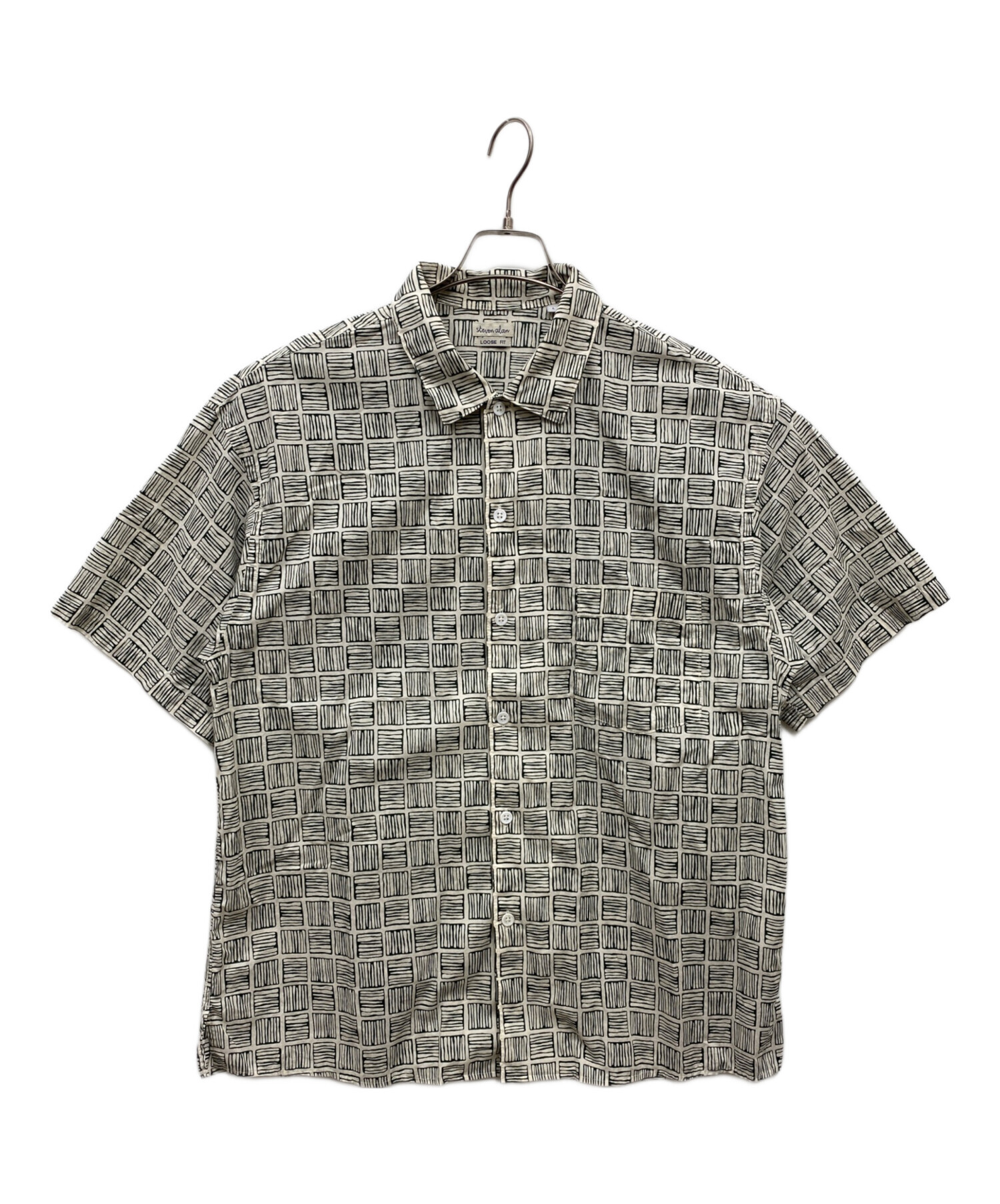 中古・古着通販】STEVEN ALAN (スティーブンアラン) 半袖シャツ