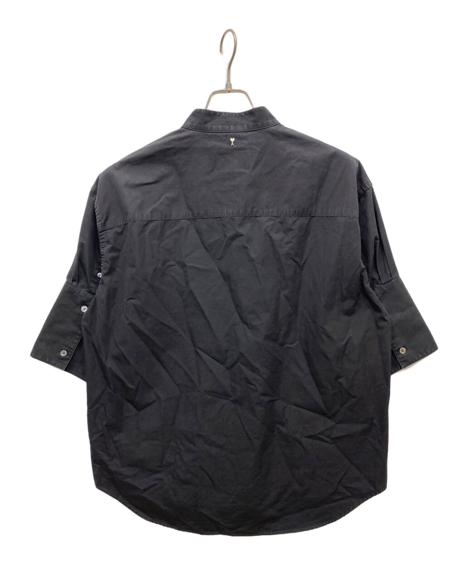 ami alexandre mattiussiTシャツブラック 中古・古着通販】AMI Alexandre Mattiussi (アミアレクサンドルマ