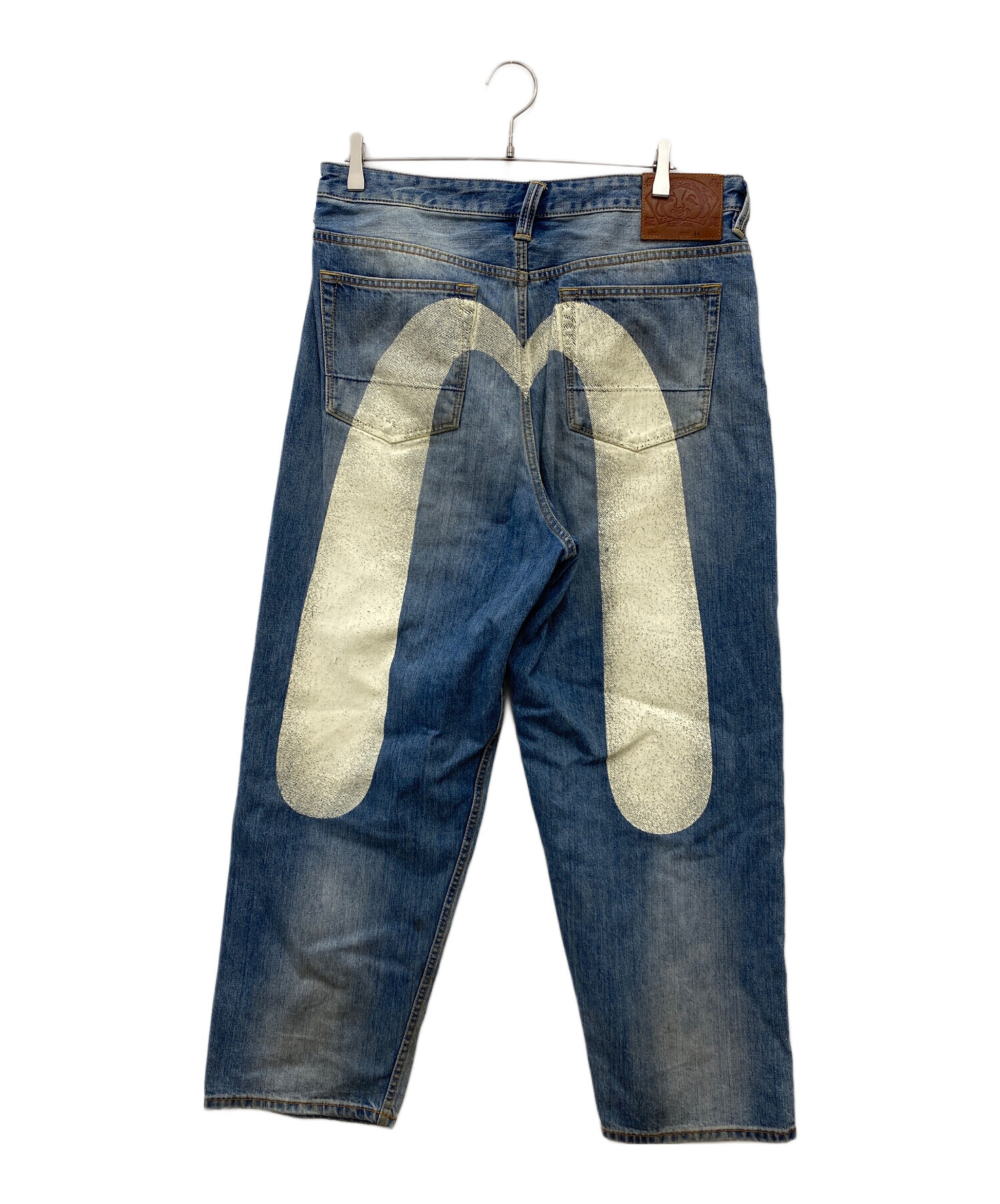 中古・古着通販】EVISU (エヴィス) エクリュ大黒プリント ルーズ