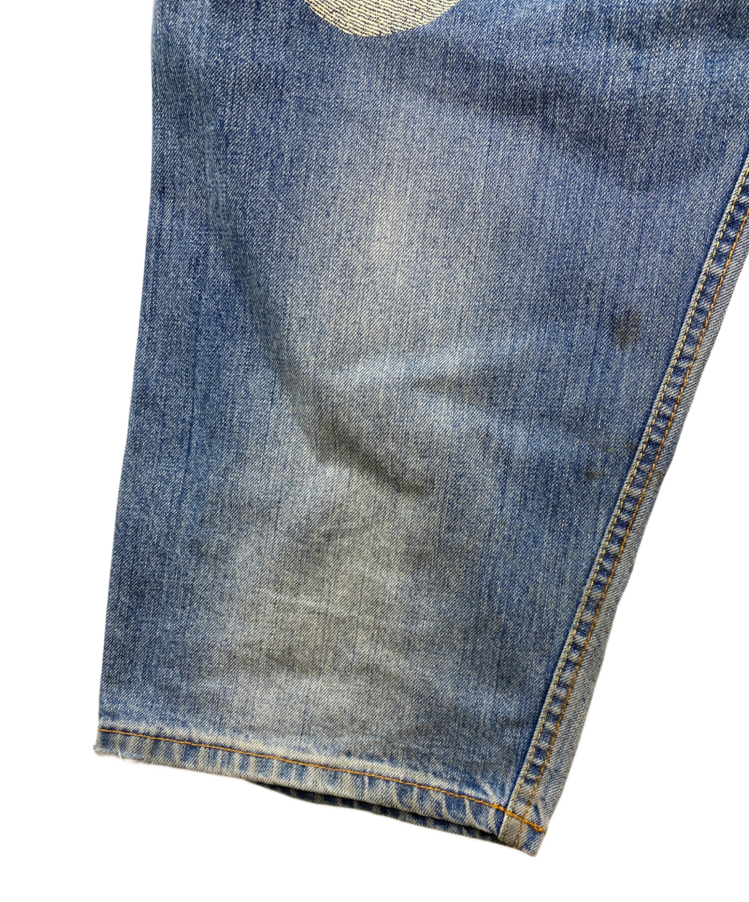 中古・古着通販】EVISU (エヴィス) エクリュ大黒プリント ルーズ