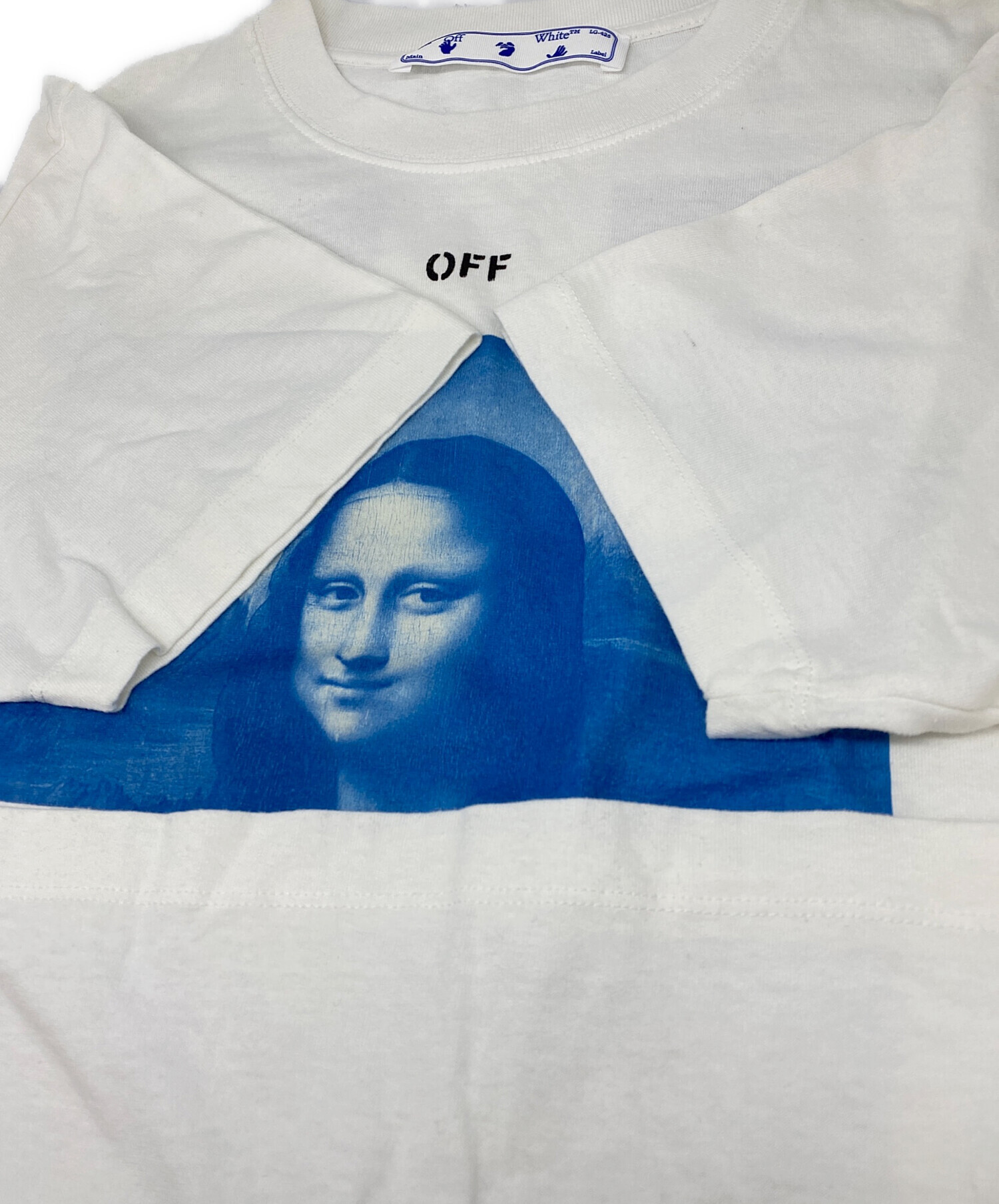 中古・古着通販】OFFWHITE (オフホワイト) 21SS BLUE MONALISA T-Shirt