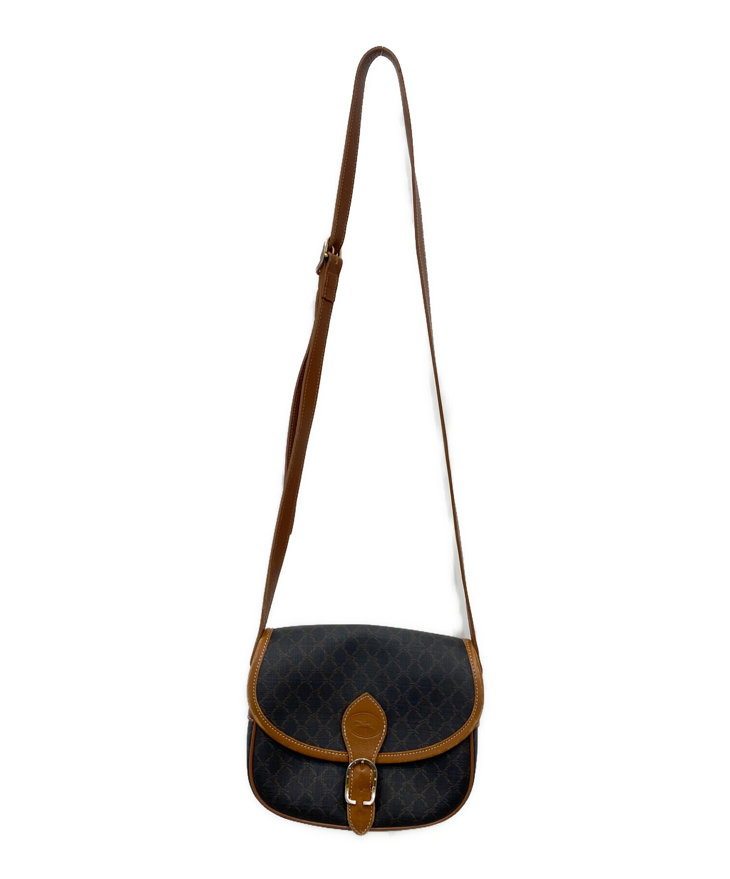 中古・古着通販】LONGCHAMP (ロンシャン) モノグラム柄ショルダー