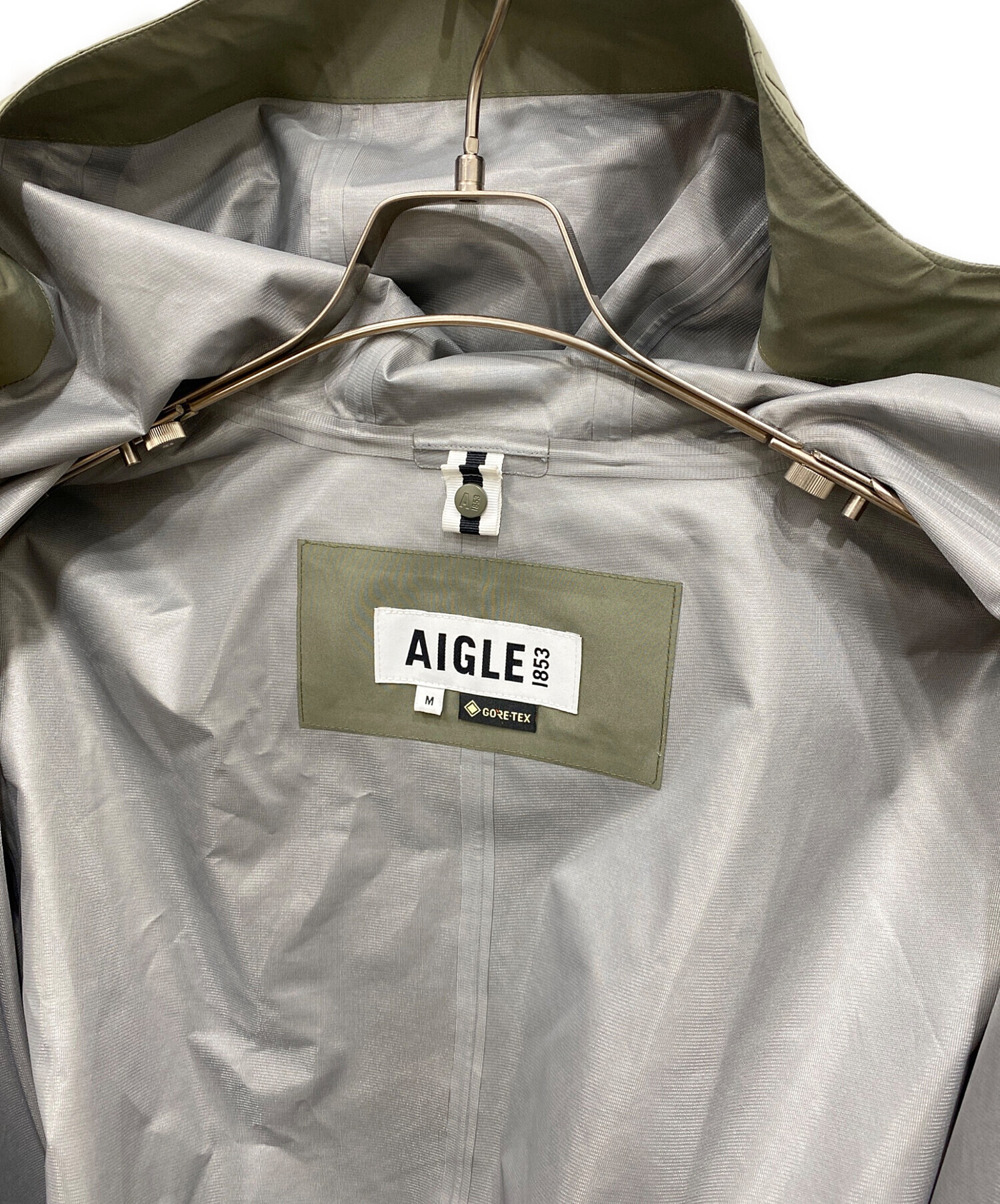 中古・古着通販】AIGLE (エーグル) モッズコート カーキ サイズ:M