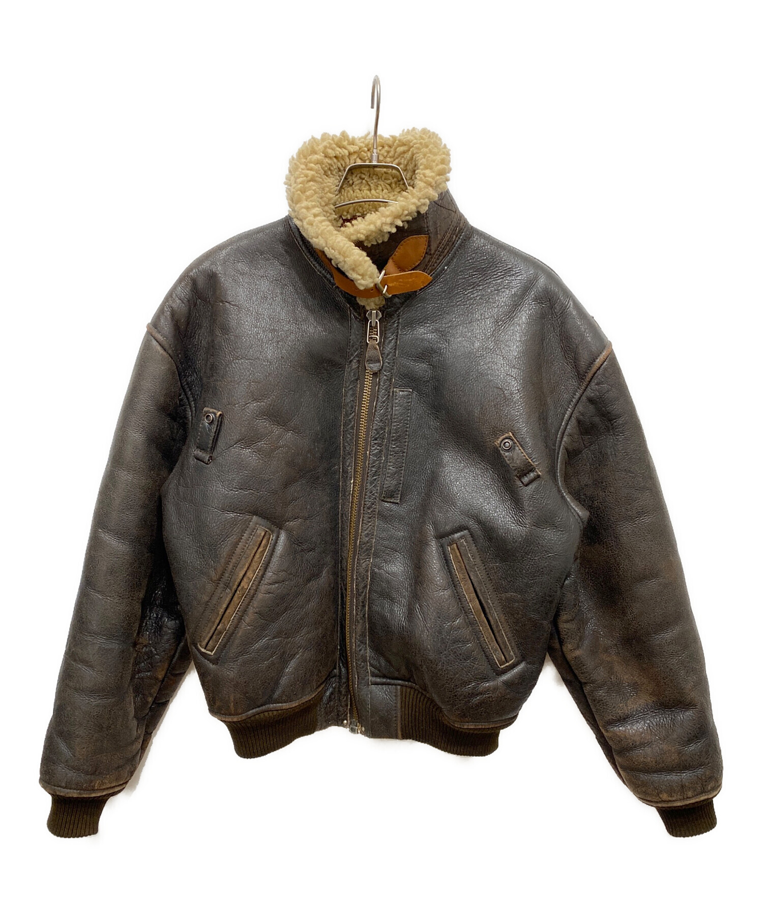 中古・古着通販】AVIREX (アヴィレックス) B-15ジャケット ブラウン
