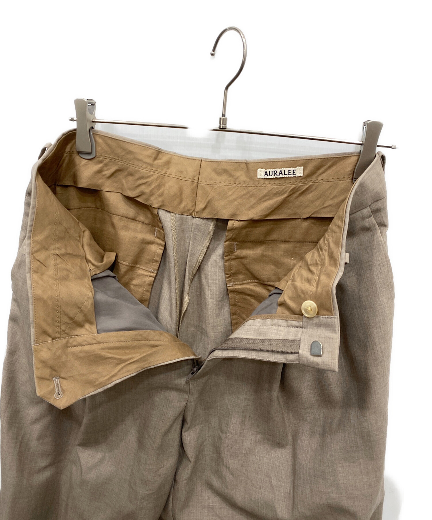 中古・古着通販】AURALEE (オーラリー) WASHABLE WOOL TROPICAL SLACKS