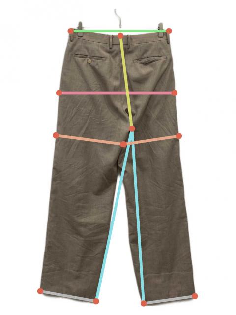 中古・古着通販】AURALEE (オーラリー) WASHABLE WOOL TROPICAL SLACKS