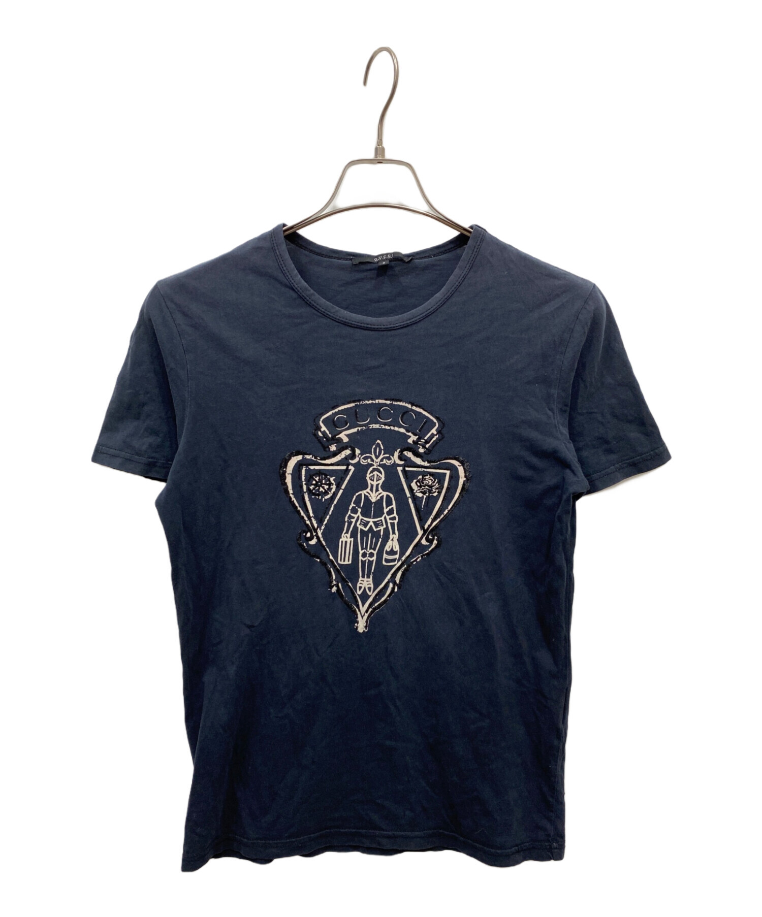 中古・古着通販】GUCCI (グッチ) プリントTシャツ ブラック サイズ:S