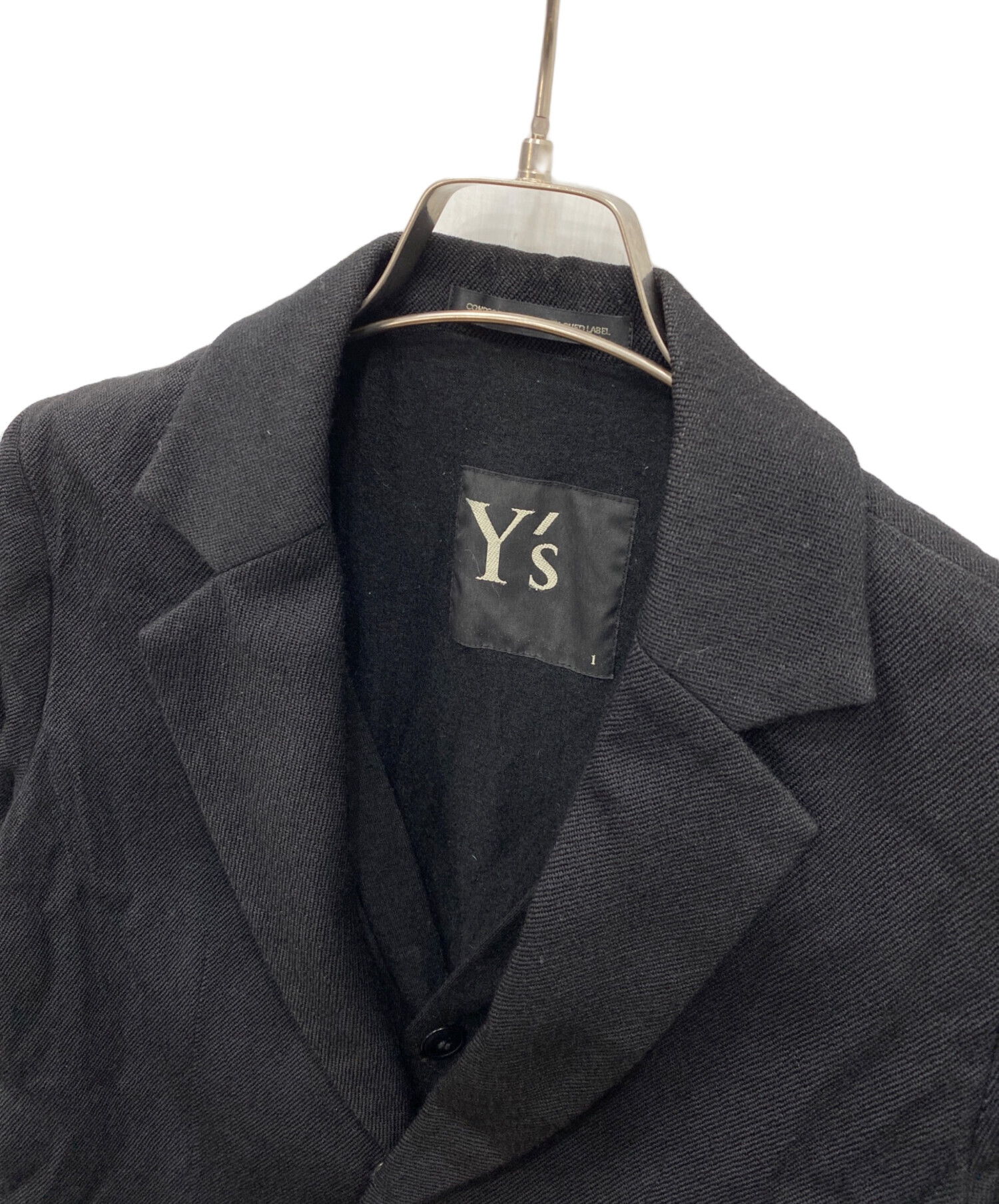 中古・古着通販】Y's (ワイズ) レイヤードテーラードジャケット