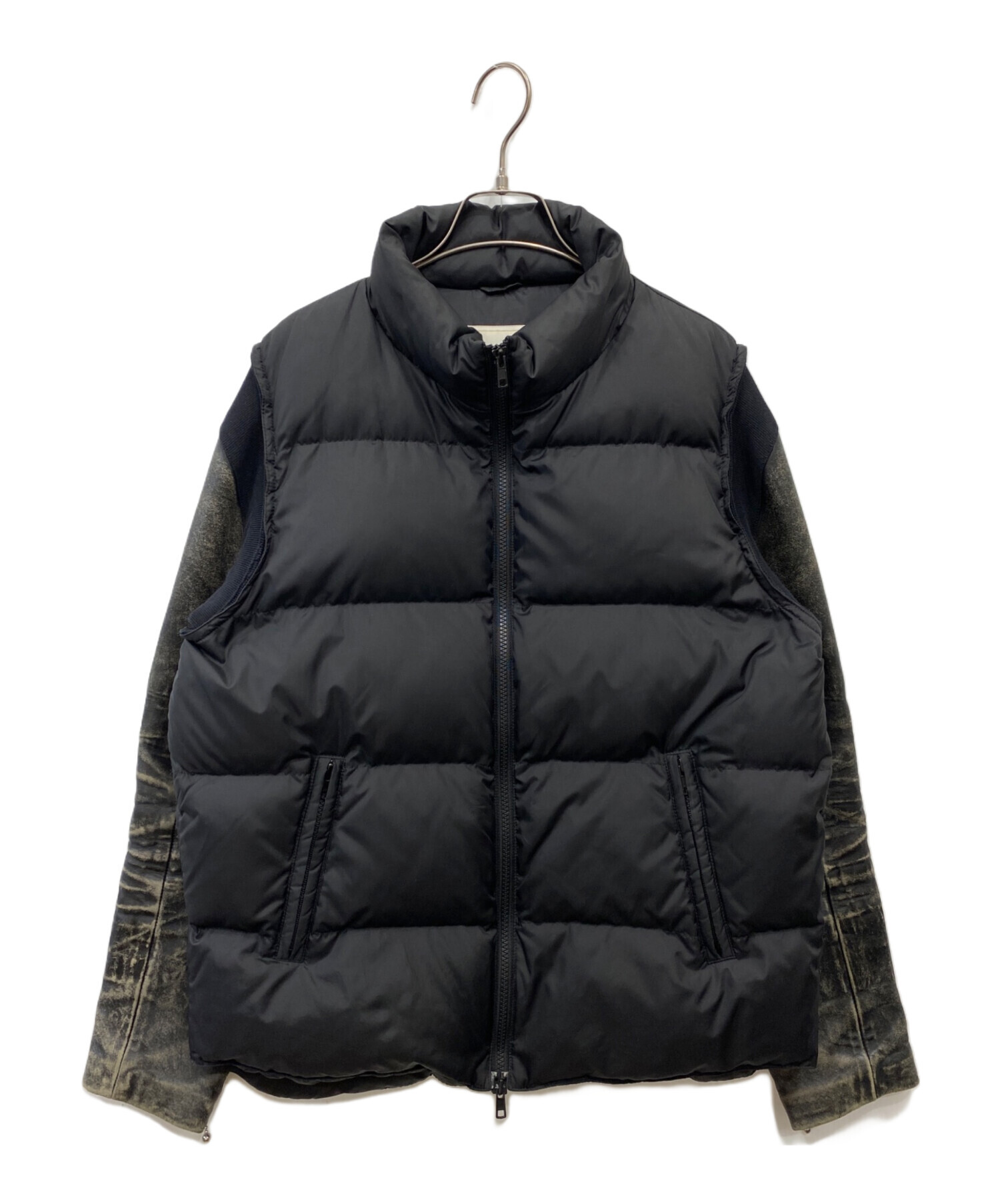 激レアUNDERCOVERアンダーカバー袖レザーキルティングダウンジャケット 中古・古着通販】UNDERCOVER (アンダーカバー) 11AW 袖レザーダウン