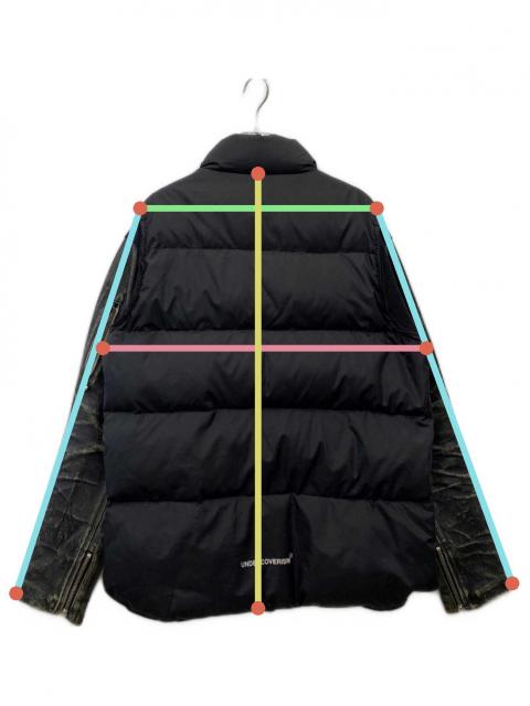 中古・古着通販】UNDERCOVER (アンダーカバー) 11AW 袖レザーダウン