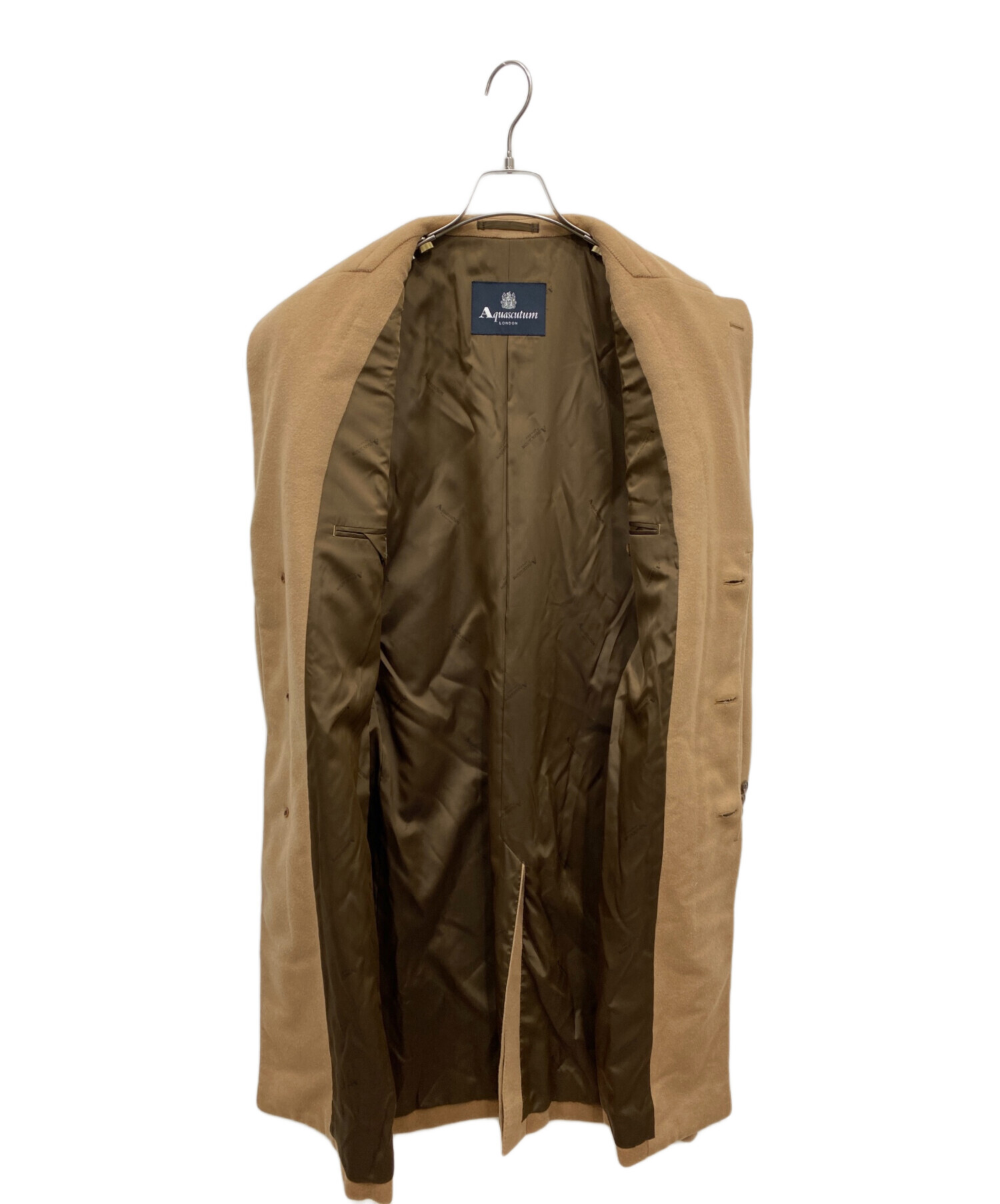 中古・古着通販】Aquascutum (アクアスキュータム) カシミヤコート