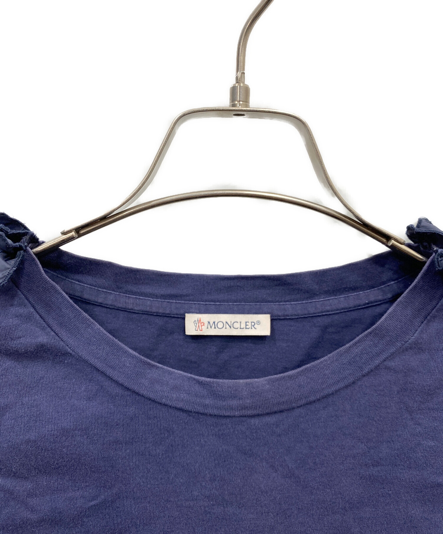 中古・古着通販】MONCLER (モンクレール) T-SHIRT GIROCOLLO フリル