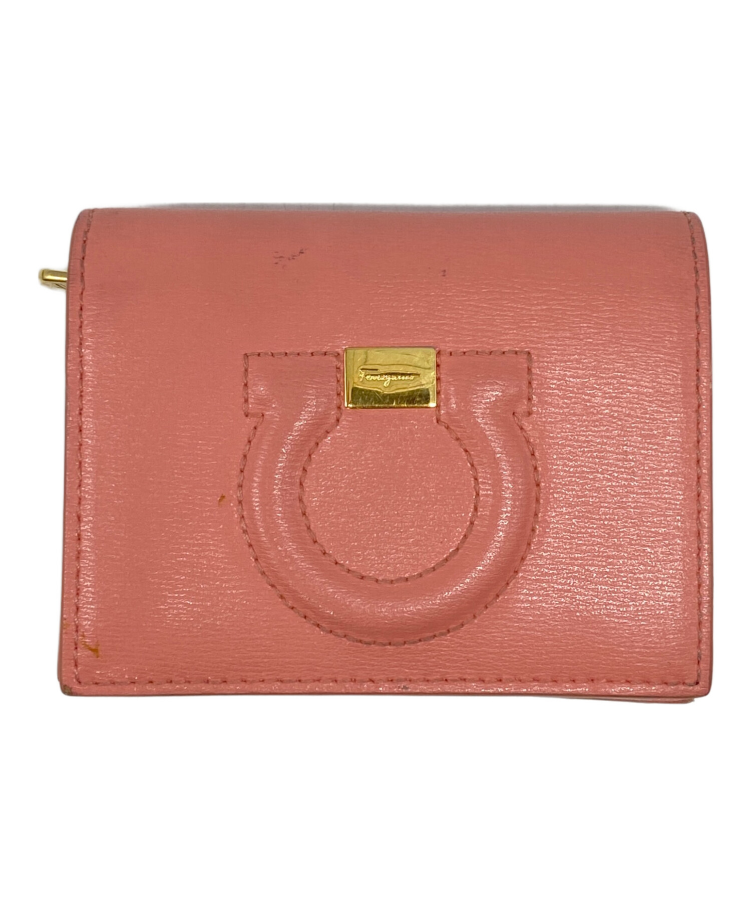 S*D様 Salvatore Ferragamo ピンク二つ折り財布 中古・古着通販】Salvatore Ferragamo (サルヴァトーレ フェラガモ) 2
