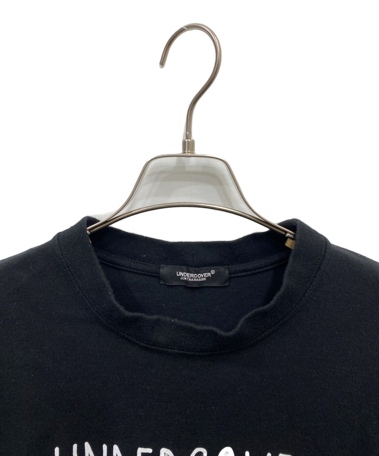 中古・古着通販】UNDERCOVER (アンダーカバー) ロゴTシャツ ブラック