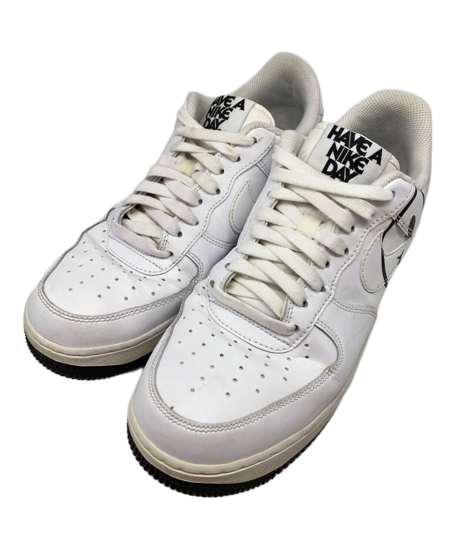 中古・古着通販】NIKE (ナイキ) AIR FORCE 1 07 LV8 ND ホワイト