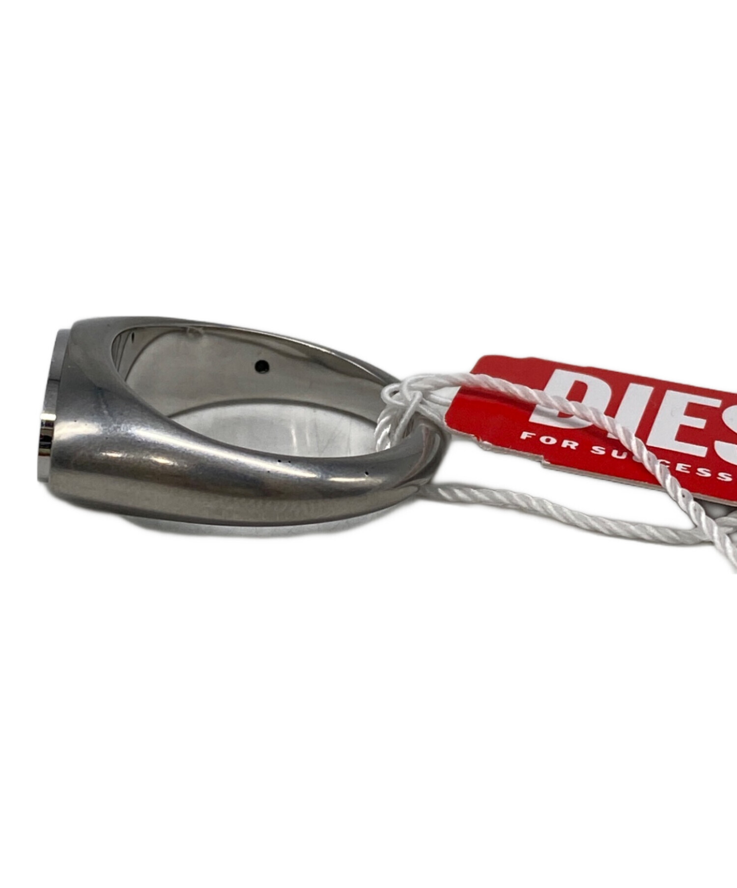 中古・古着通販】DIESEL (ディーゼル) ロゴリング シルバー サイズ:20