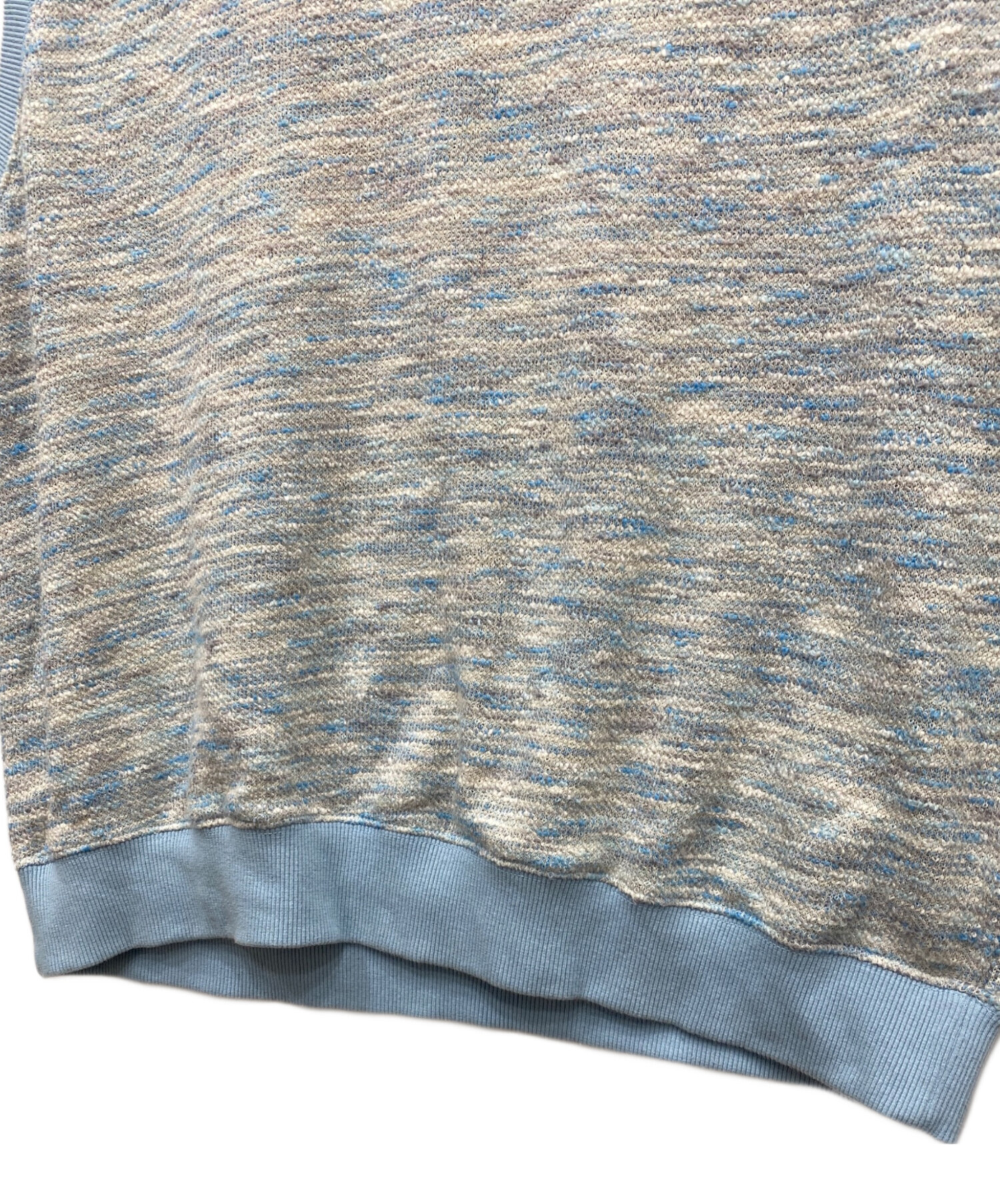 中古・古着通販】stussy (ステューシー) ニットベスト ブルー サイズ:L