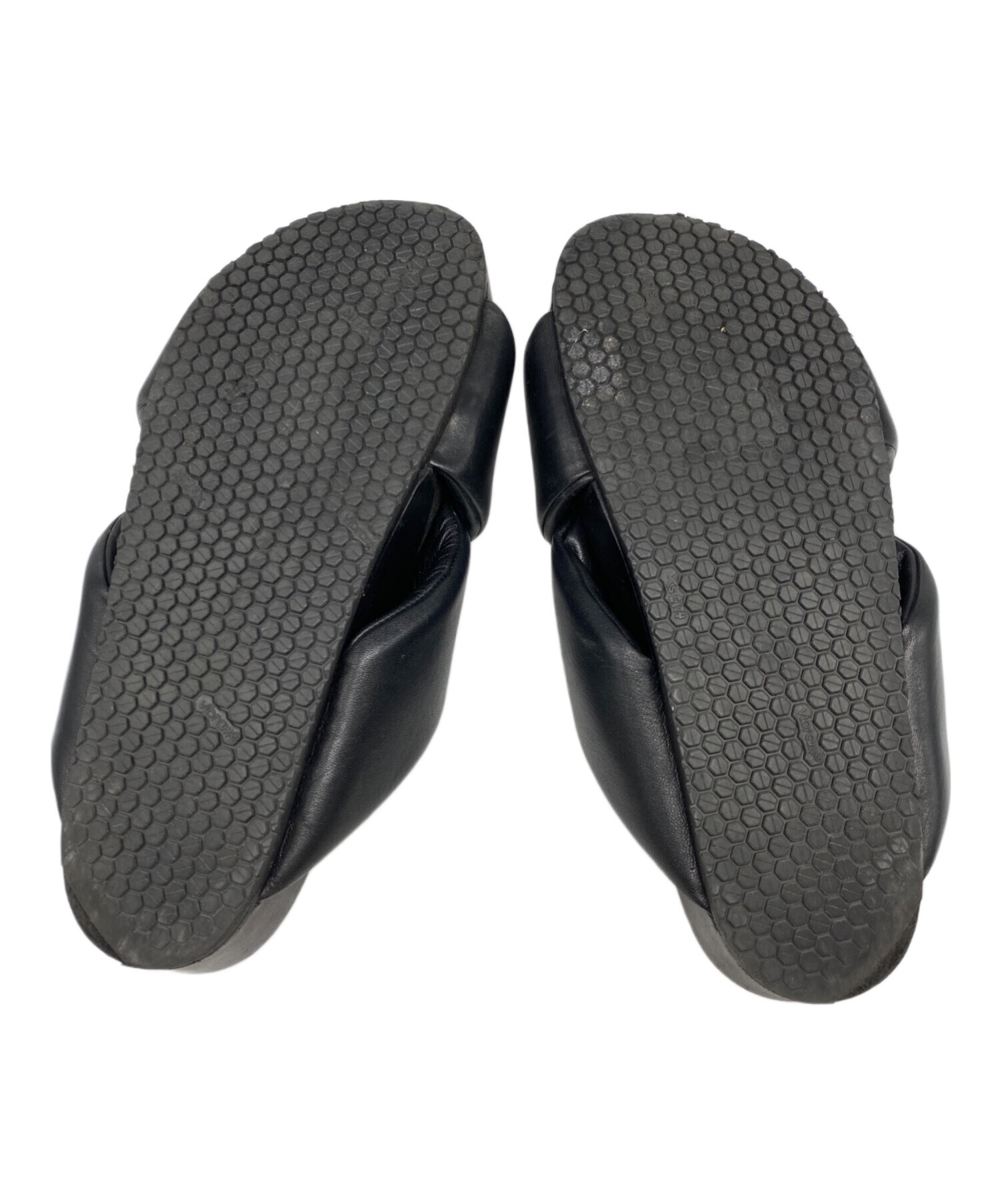 中古・古着通販】JIL SANDER (ジルサンダー) クロスストラップスライド