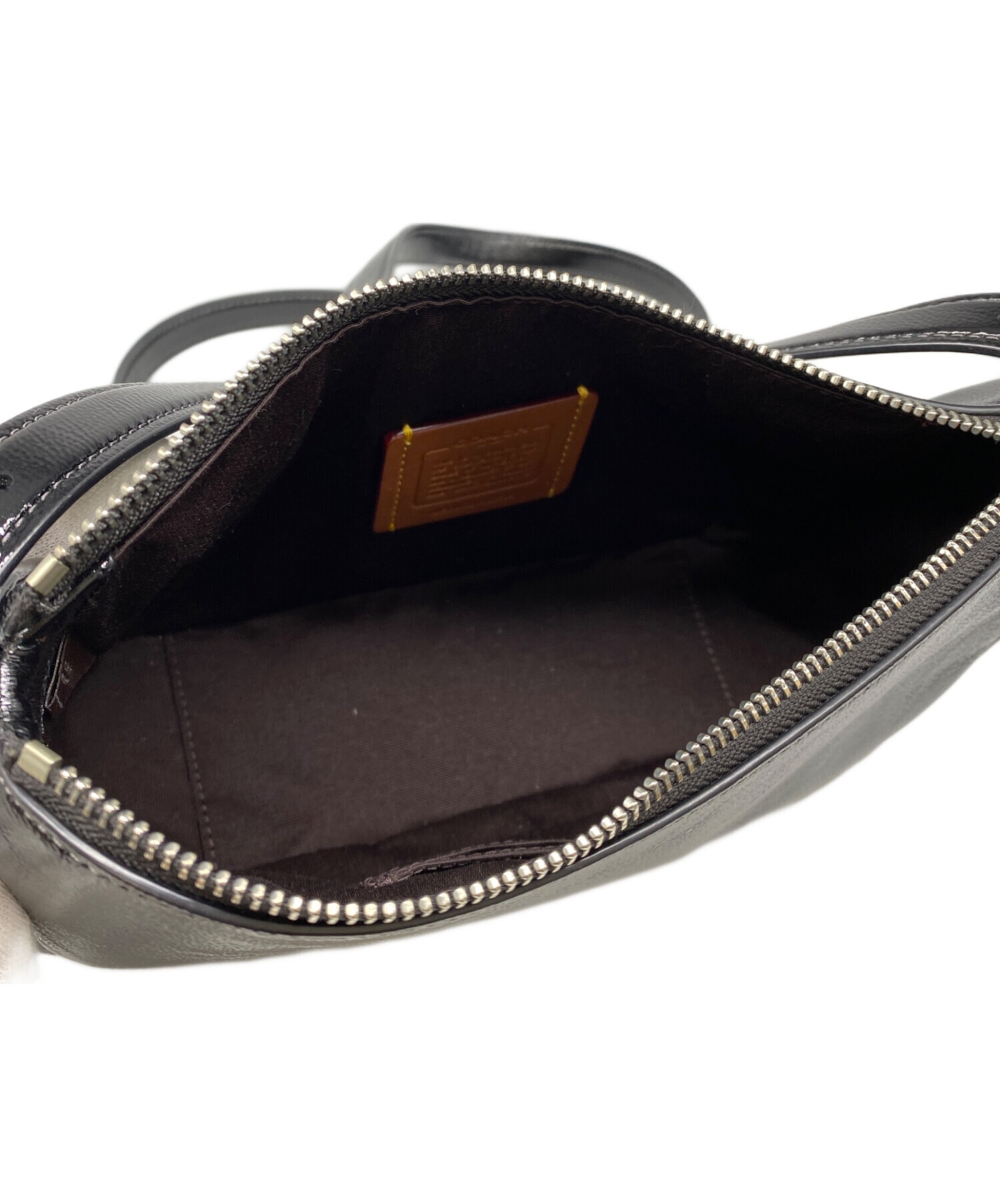 中古・古着通販】COACH (コーチ) ケイリー ショルダー バッグ ブラック 