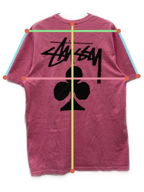 中古・古着通販】stussy (ステューシー) クローバープリントTシャツ