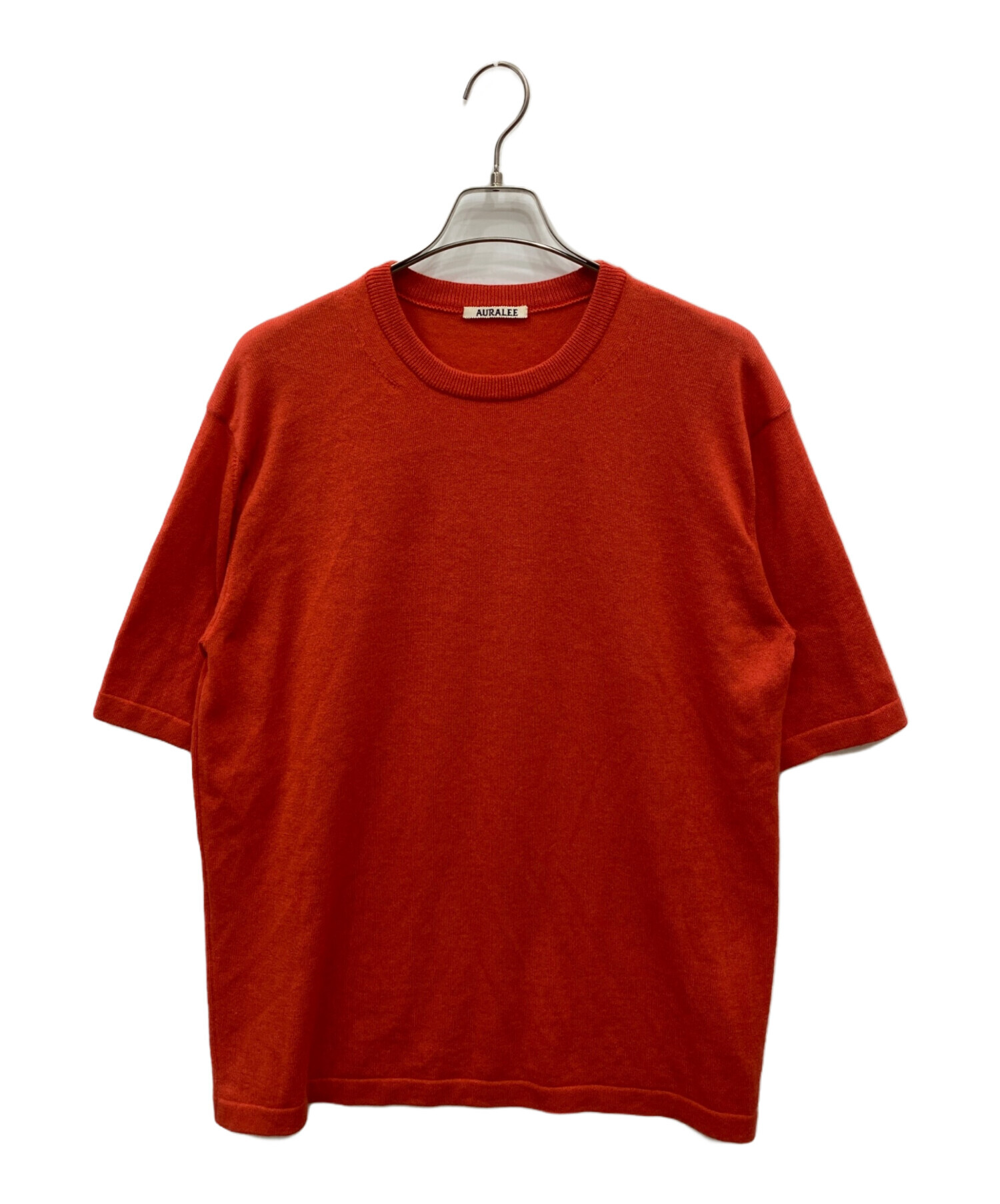 中古・古着通販】AURALEE (オーラリー) CASHMERE HARD TWIST KNIT TEE