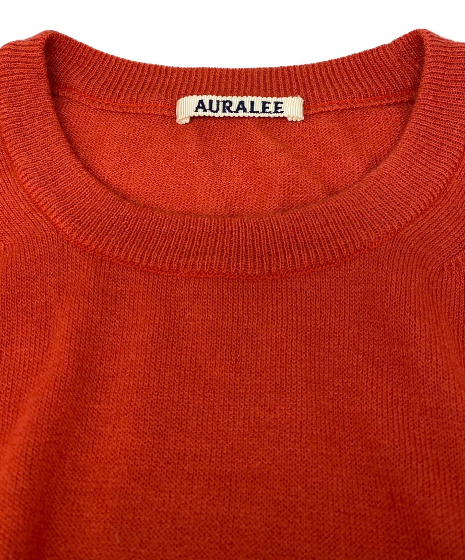 中古・古着通販】AURALEE (オーラリー) CASHMERE HARD TWIST KNIT TEE
