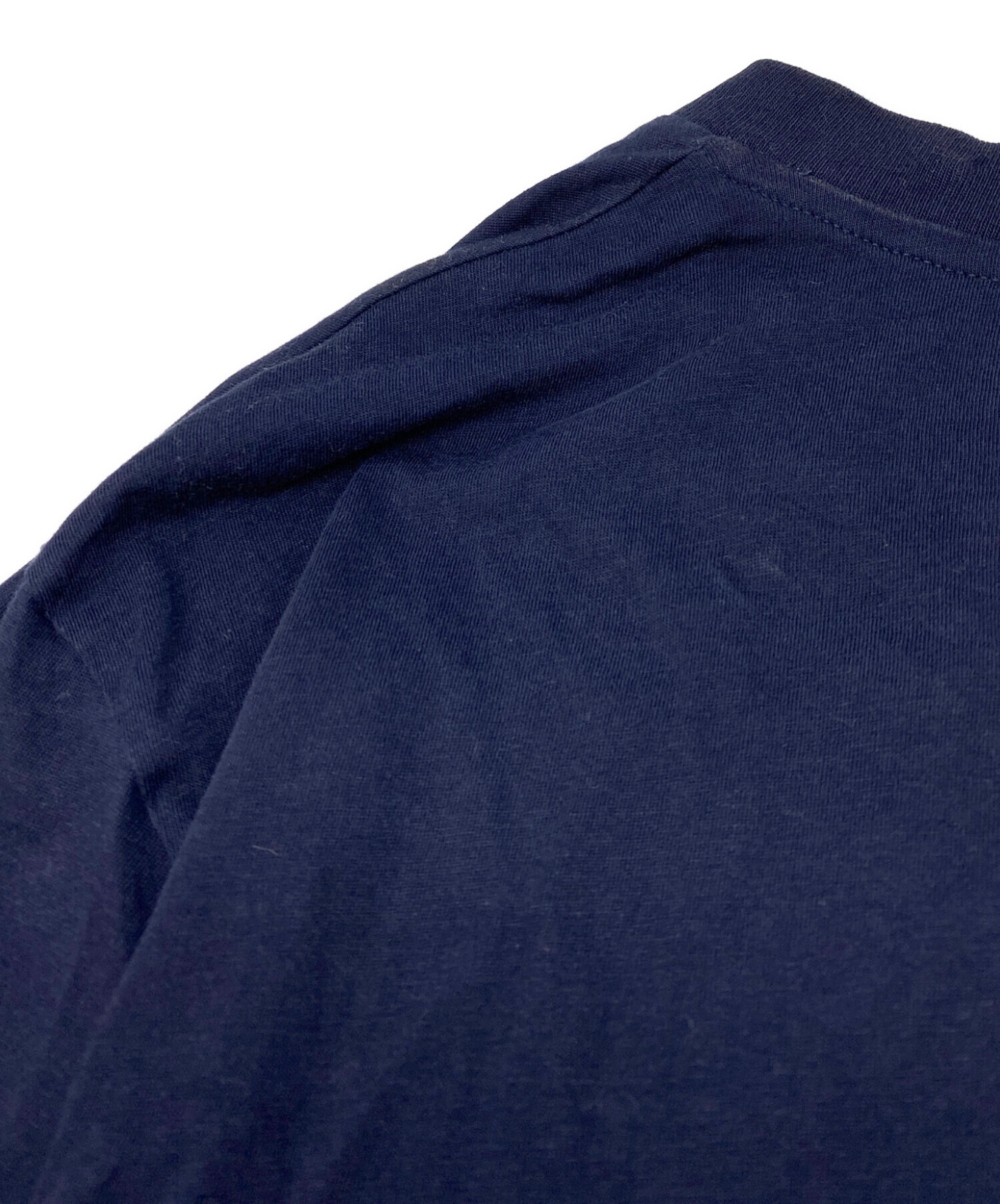 中古・古着通販】PRADA (プラダ) VネックTシャツ ネイビー サイズ:L