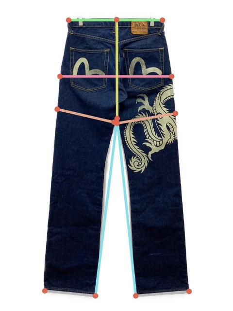 中古・古着通販】EVISU (エヴィス) 神通0001デニムパンツ インディゴ