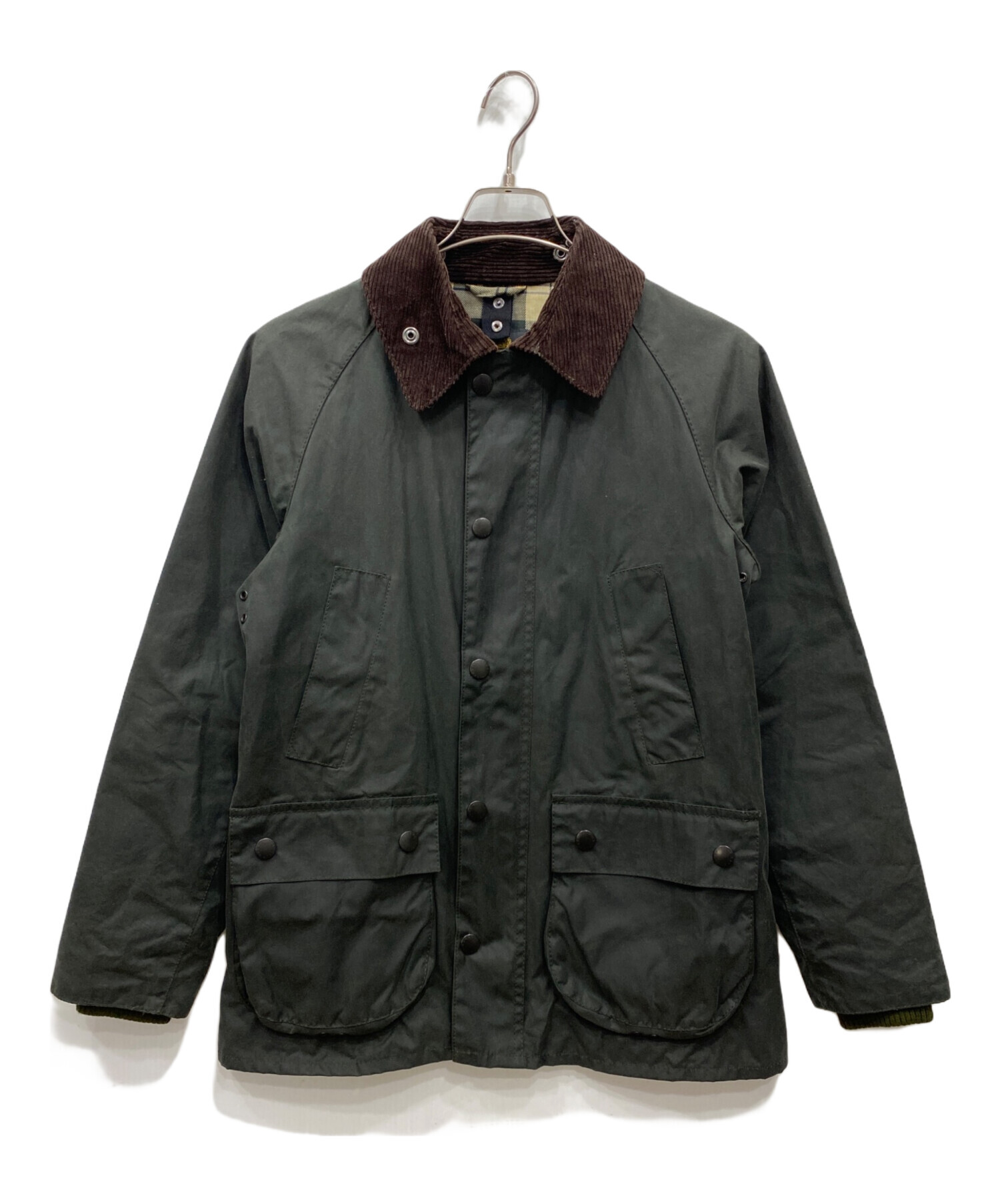 Barbour BEDALE SL ジャケット カーキ 中古・古着通販】Barbour (バブアー) BEDALE SL オイルドジャケット