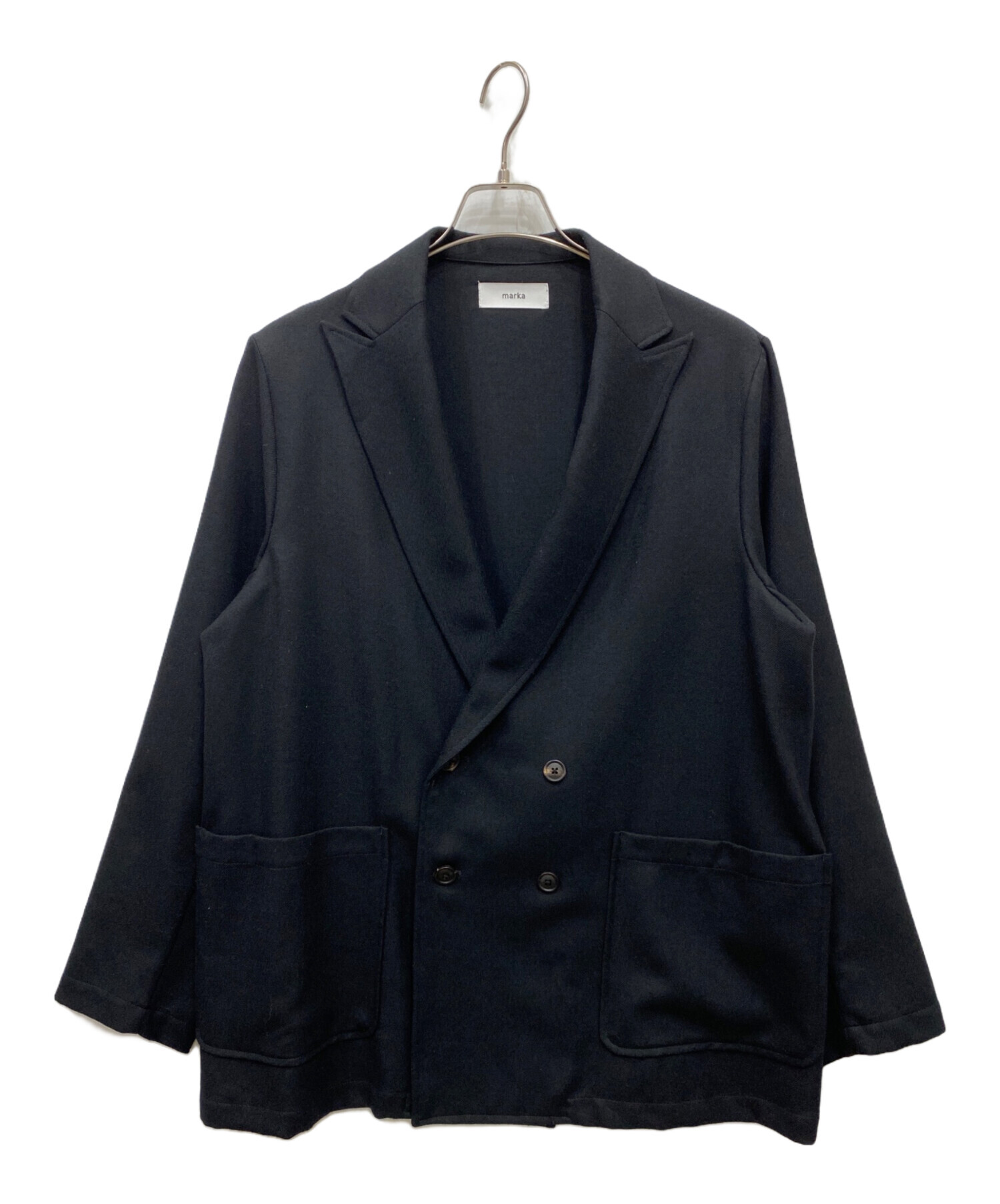 中古・古着通販】MARKA (マーカ) SHIRT JACKET WOOL SOFT SERGE