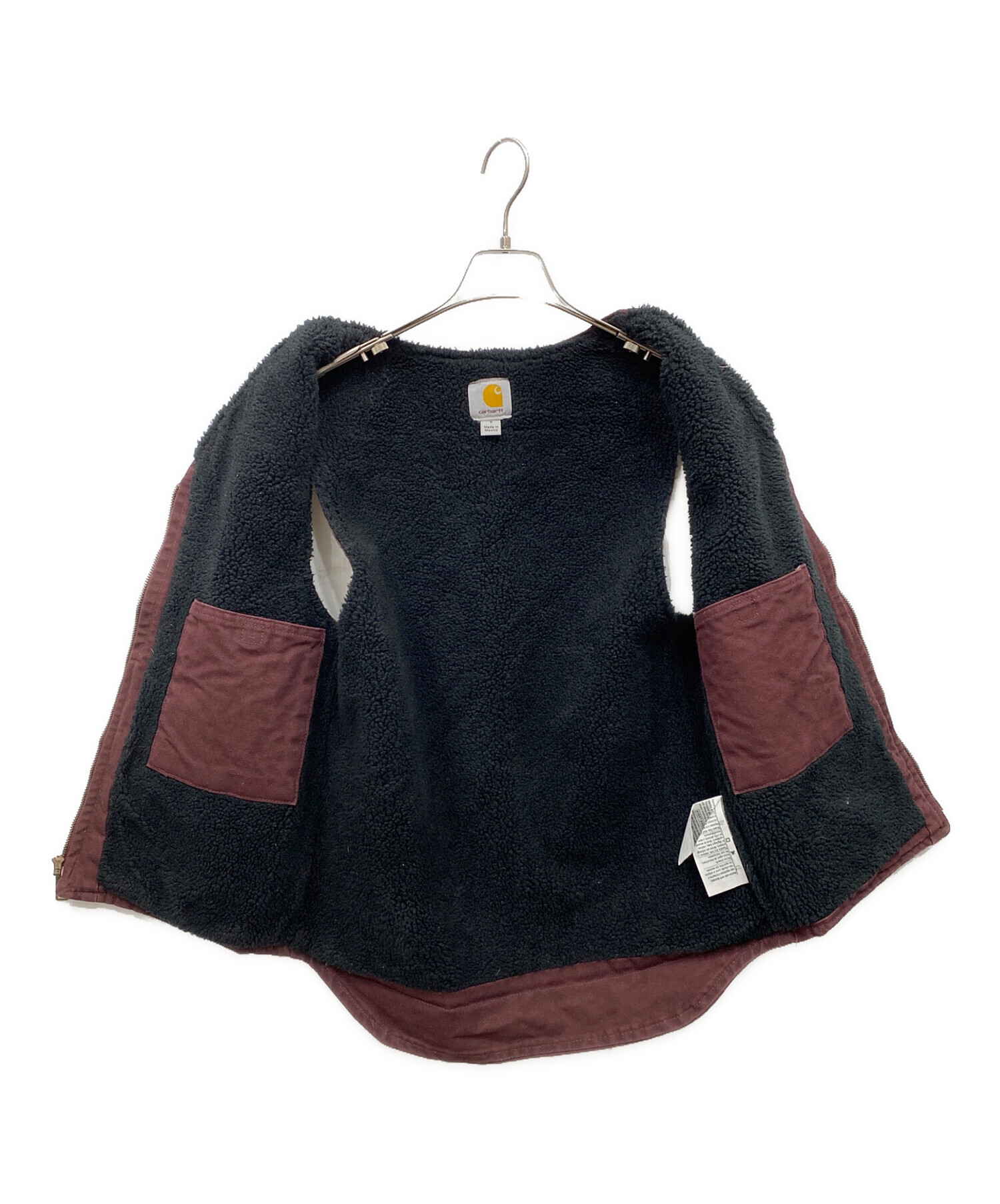 中古・古着通販】CarHartt (カーハート) ダックベスト パープル サイズ