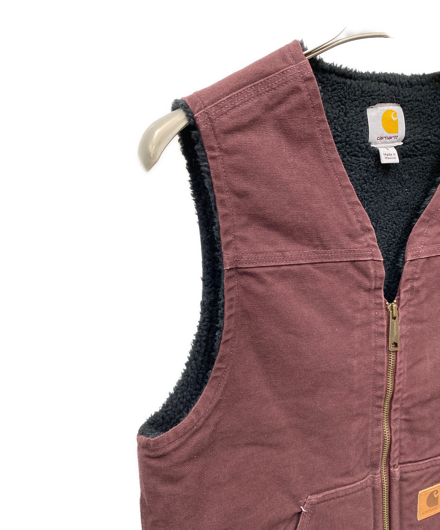 中古・古着通販】CarHartt (カーハート) ダックベスト パープル サイズ