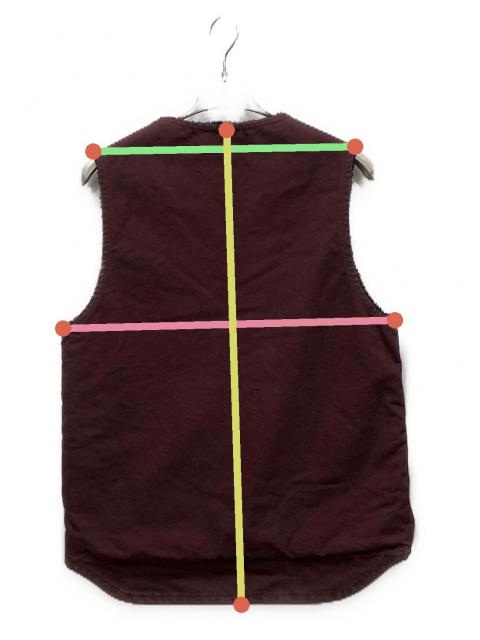 中古・古着通販】CarHartt (カーハート) ダックベスト パープル サイズ