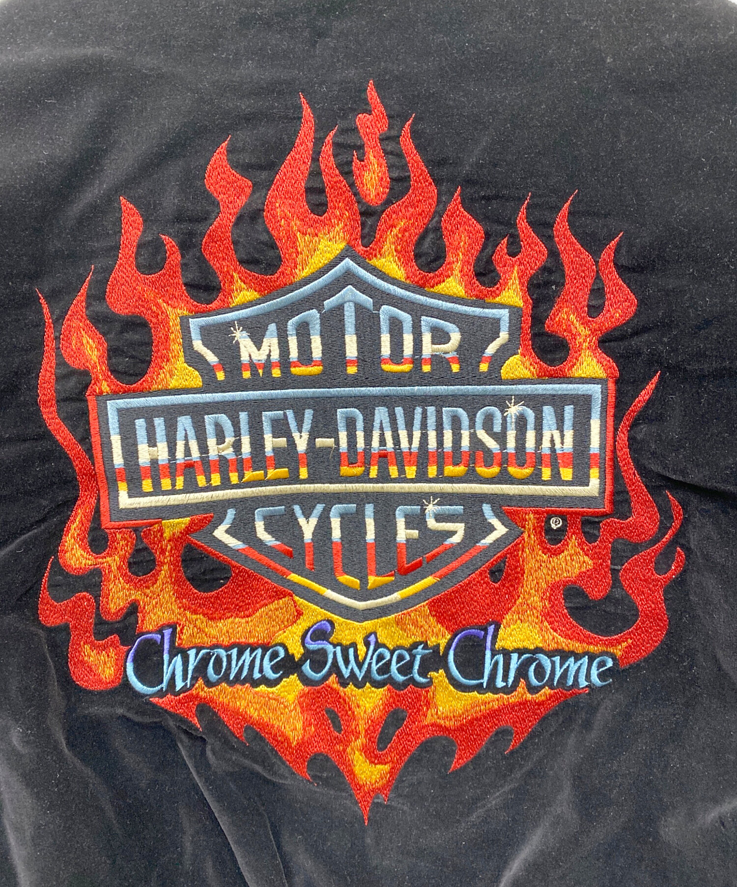 中古・古着通販】HARLEY-DAVIDSON (ハーレーダビッドソン) 別注ベロア