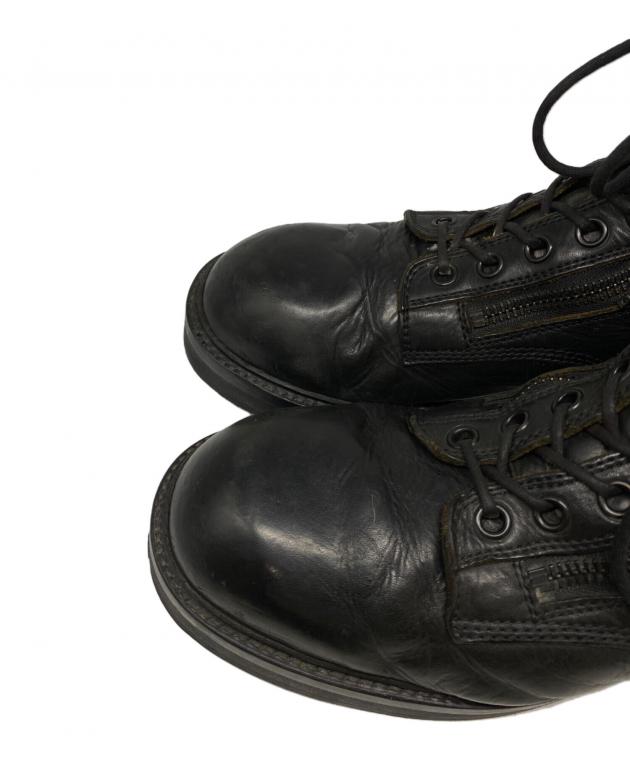 中古・古着通販】JULIUS (ユリウス) Chaos Double zip combat Boots