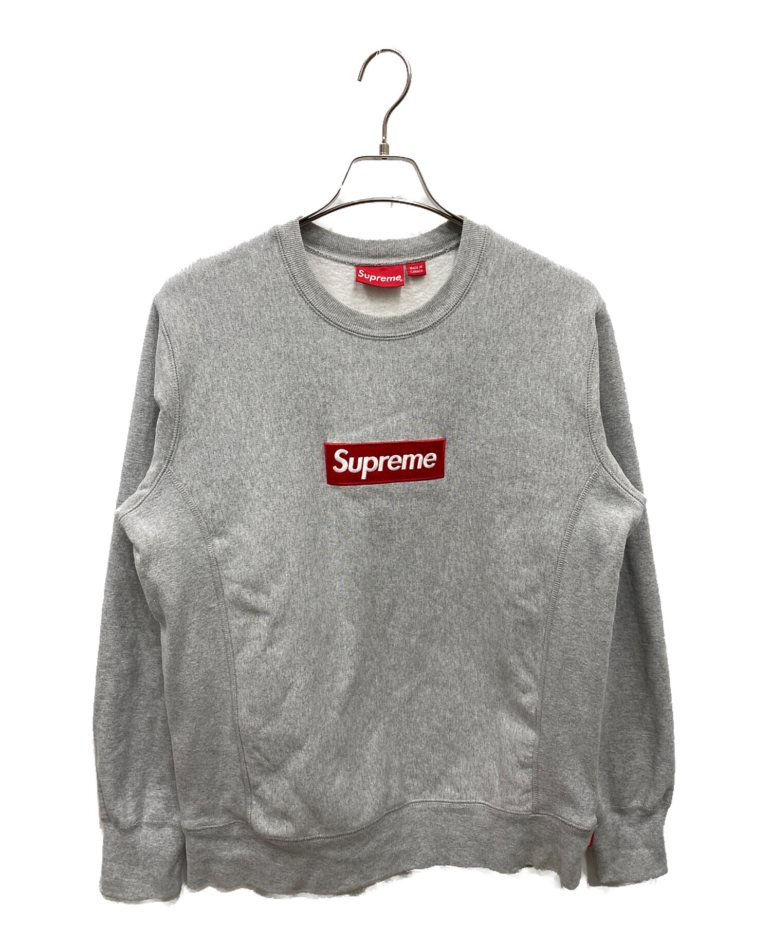 Supreme 1994 クルーネック スウェット グレー 中古・古着通販】SUPREME (シュプリーム) 15AW Box Logo Crewneck