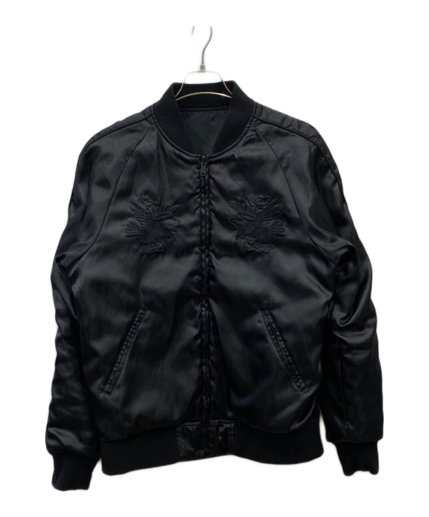 中古・古着通販】ALPHA (アルファ) MA-1/スカジャン リバーシブル